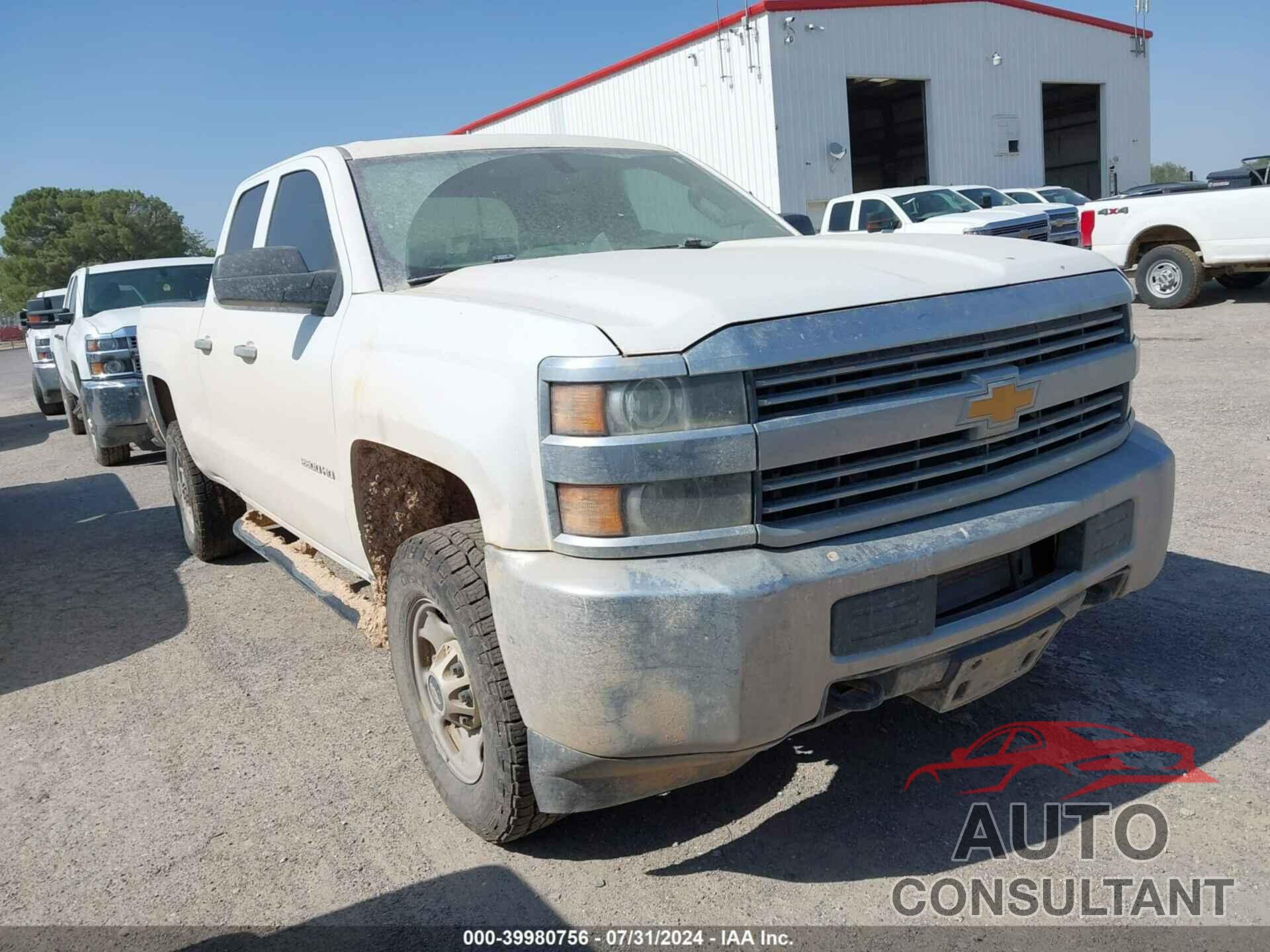 CHEVROLET SILVERADO 2500HD 2017 - 1GC2KUEG5HZ150189