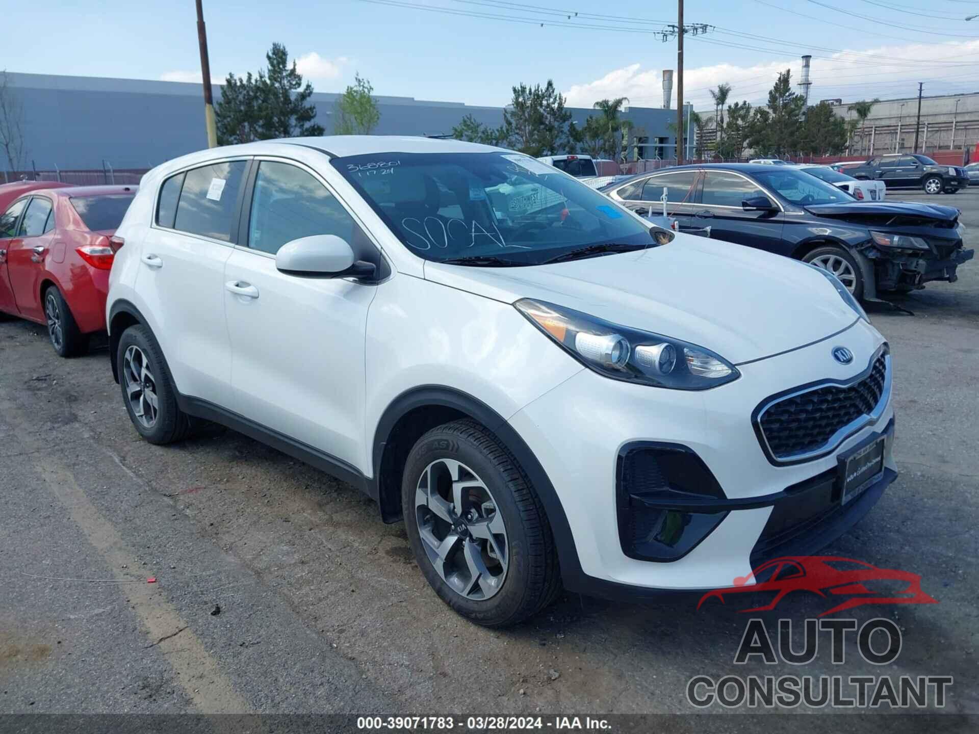 KIA SPORTAGE 2021 - KNDPM3ACXM7902617