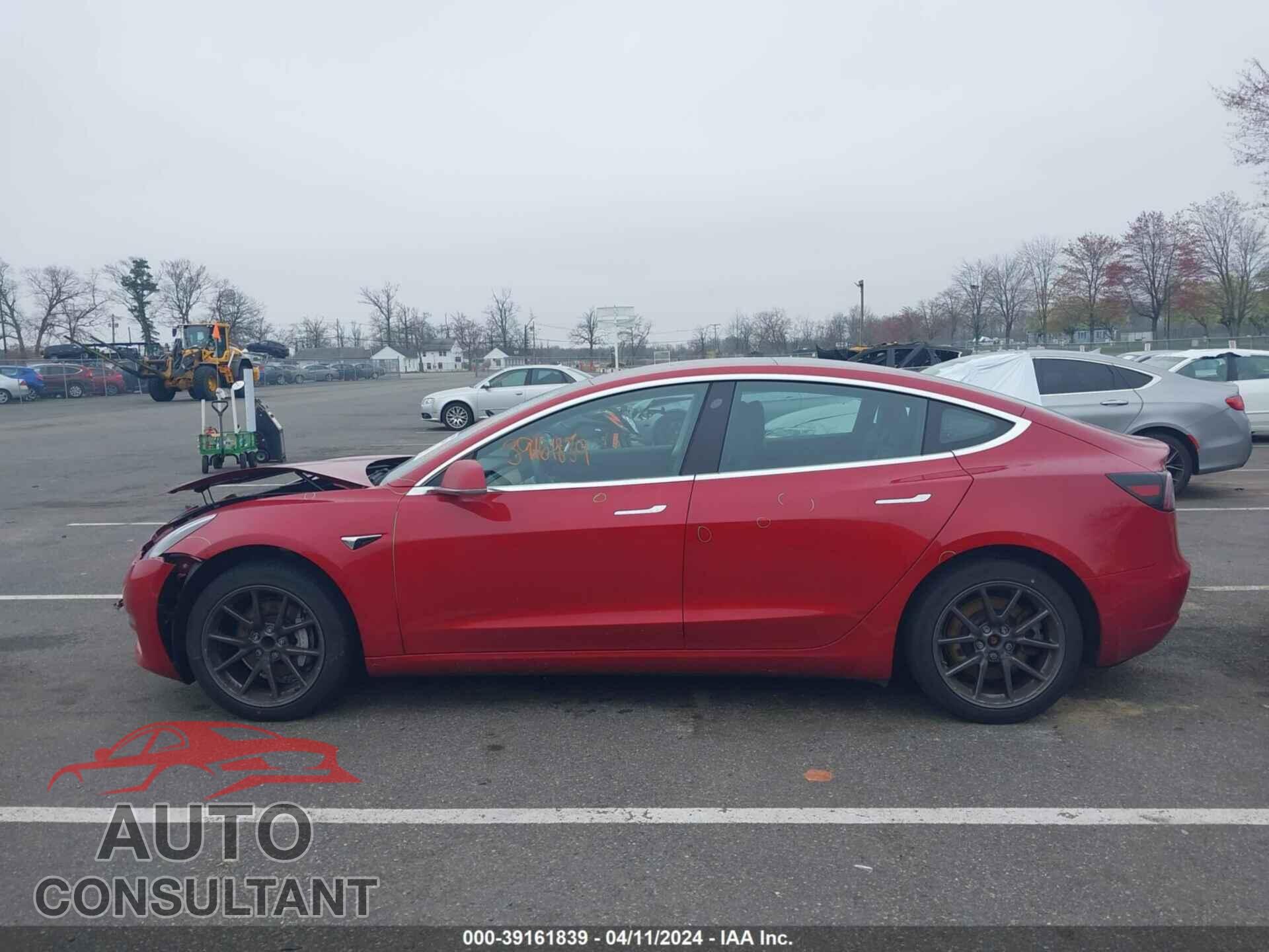 TESLA MODEL 3 2019 - 5YJ3E1EA8KF308396