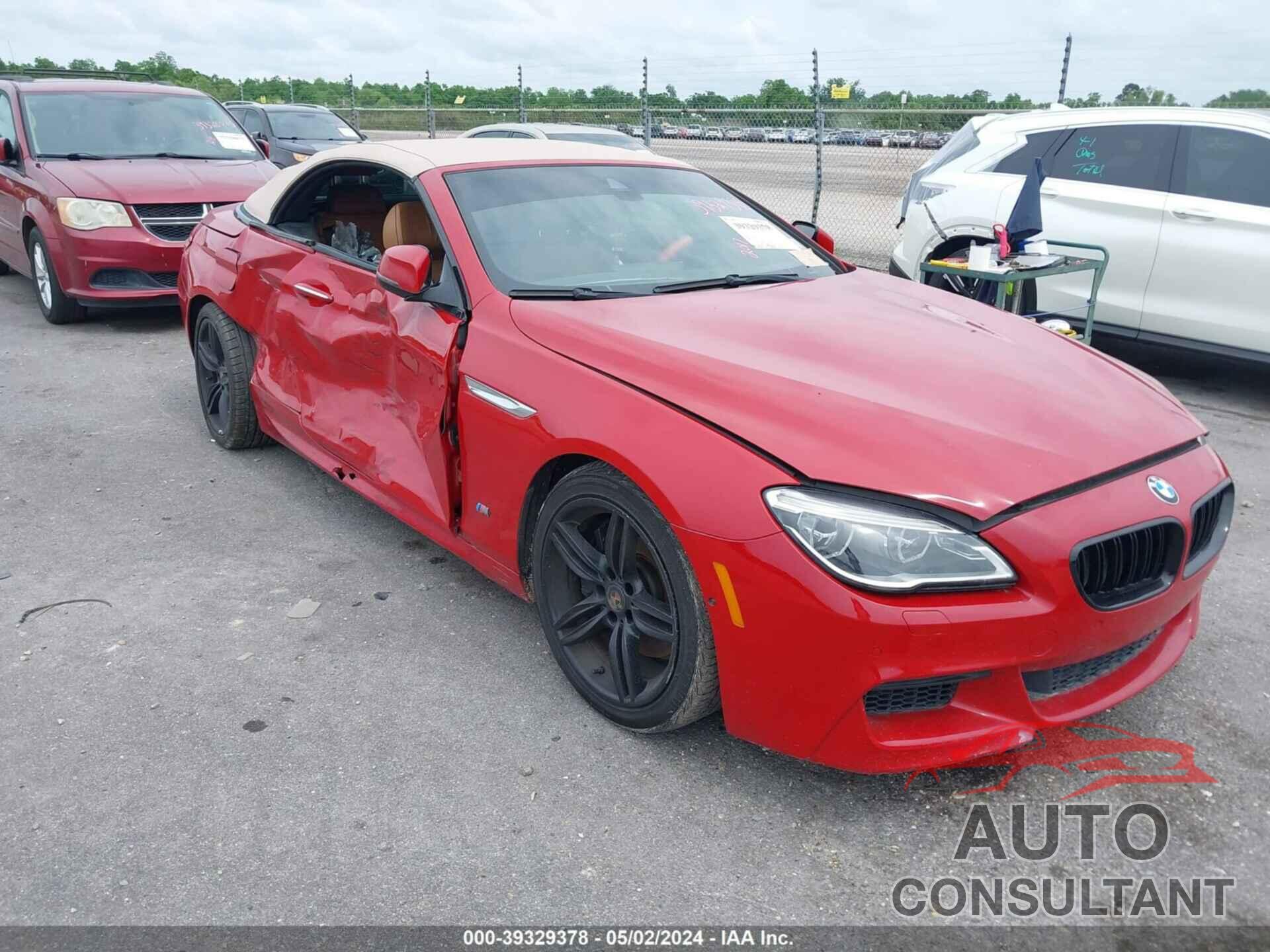 BMW 650I 2017 - WBA6F5C51HD996777