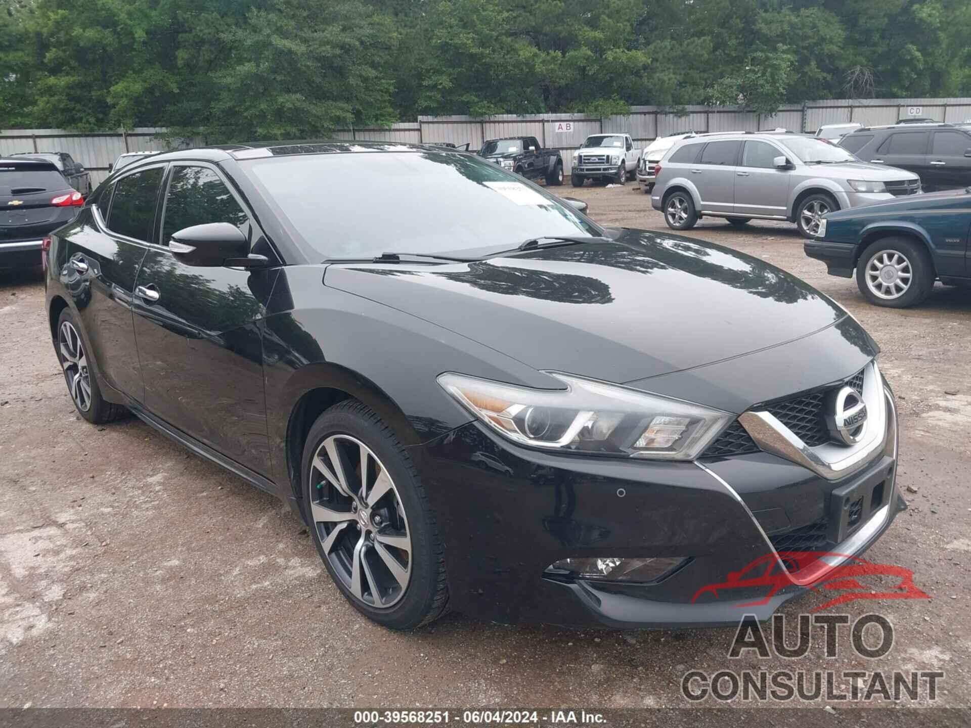 NISSAN MAXIMA 2017 - 1N4AA6AP9HC369178