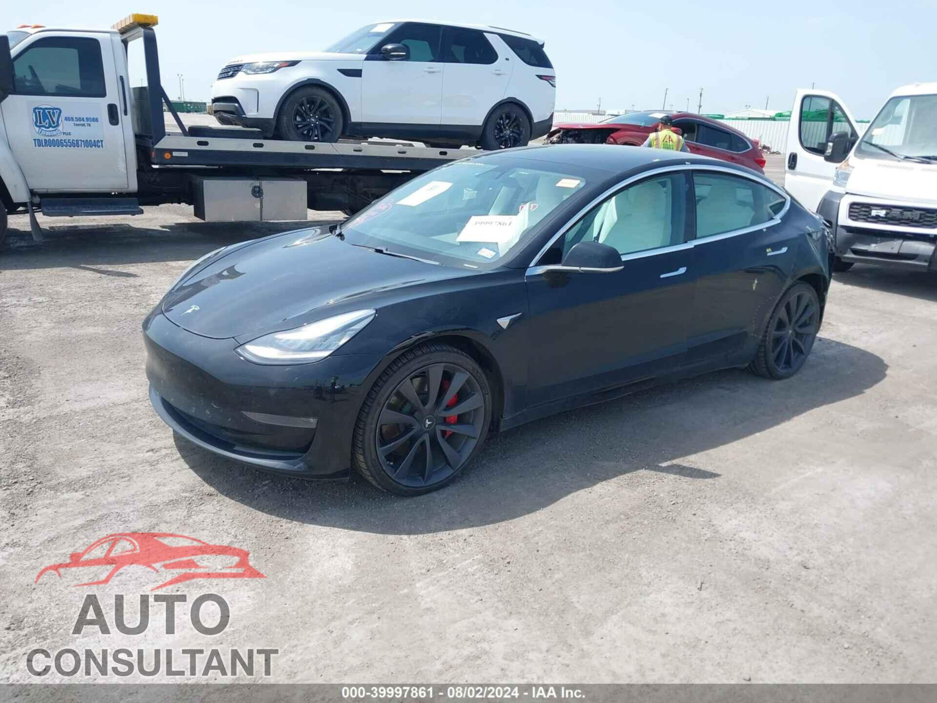 TESLA MODEL 3 2020 - 5YJ3E1EC3LF736332