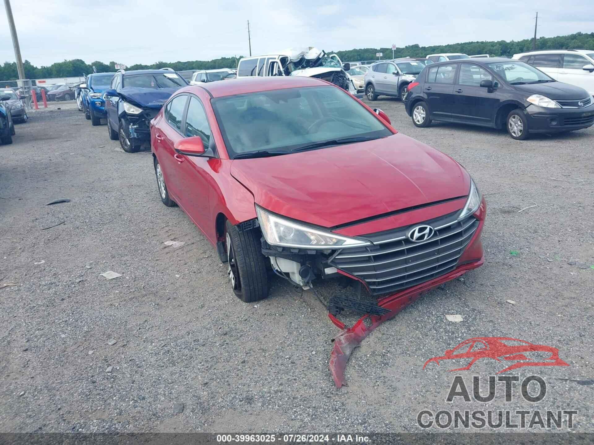 HYUNDAI ELANTRA 2020 - 5NPD74LF3LH545315