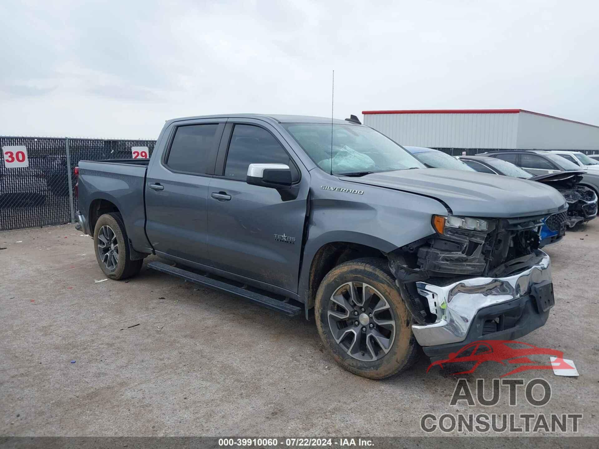 CHEVROLET SILVERADO 1500 2020 - 3GCPWCED8LG161710