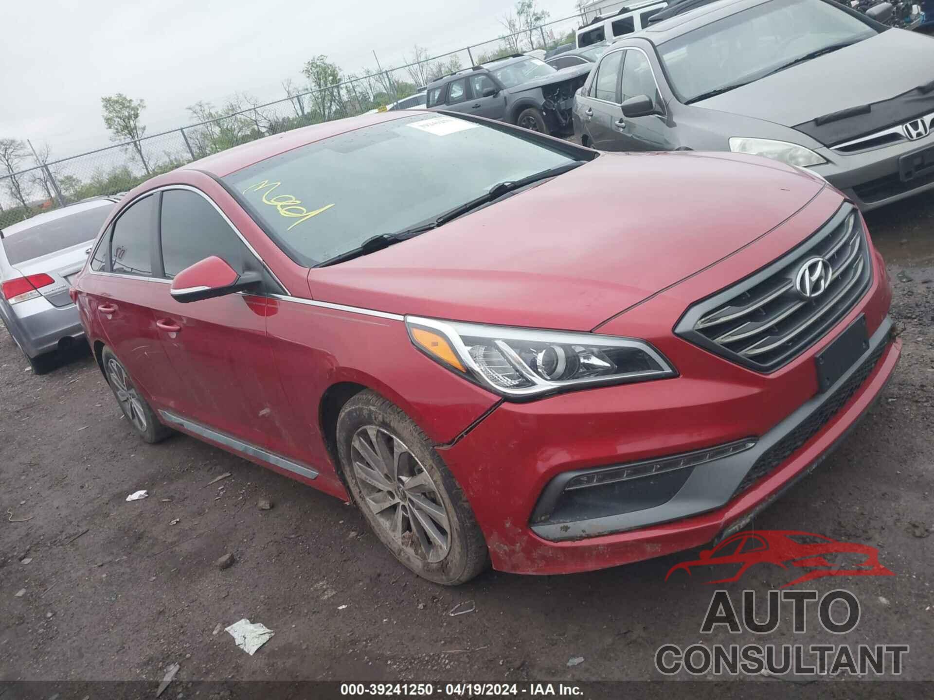 HYUNDAI SONATA 2017 - 5NPE34AF7HH561835