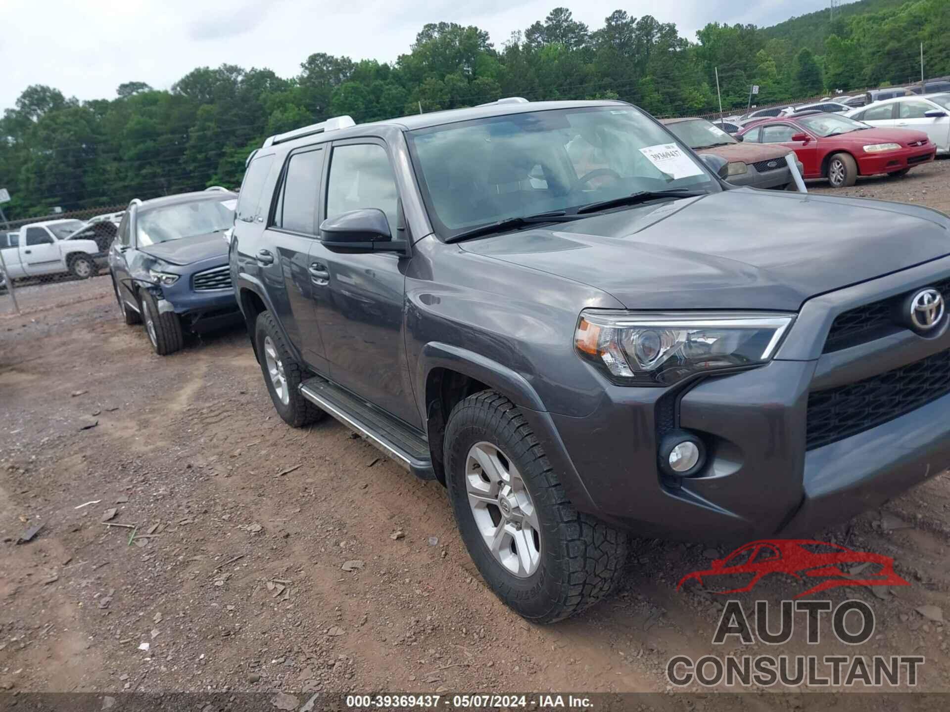 TOYOTA 4RUNNER 2018 - JTEZU5JR6J5182891