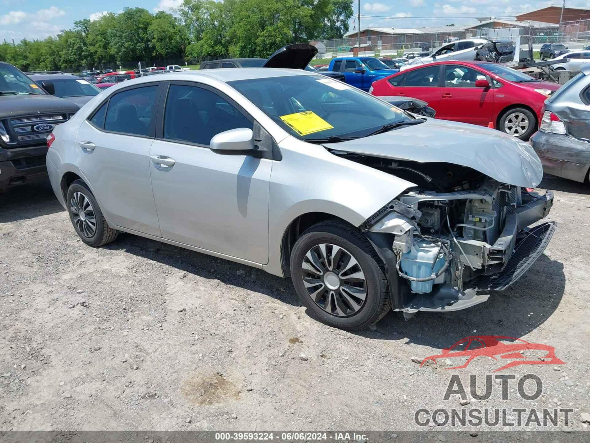 TOYOTA COROLLA 2016 - 5YFBURHE9GP472506