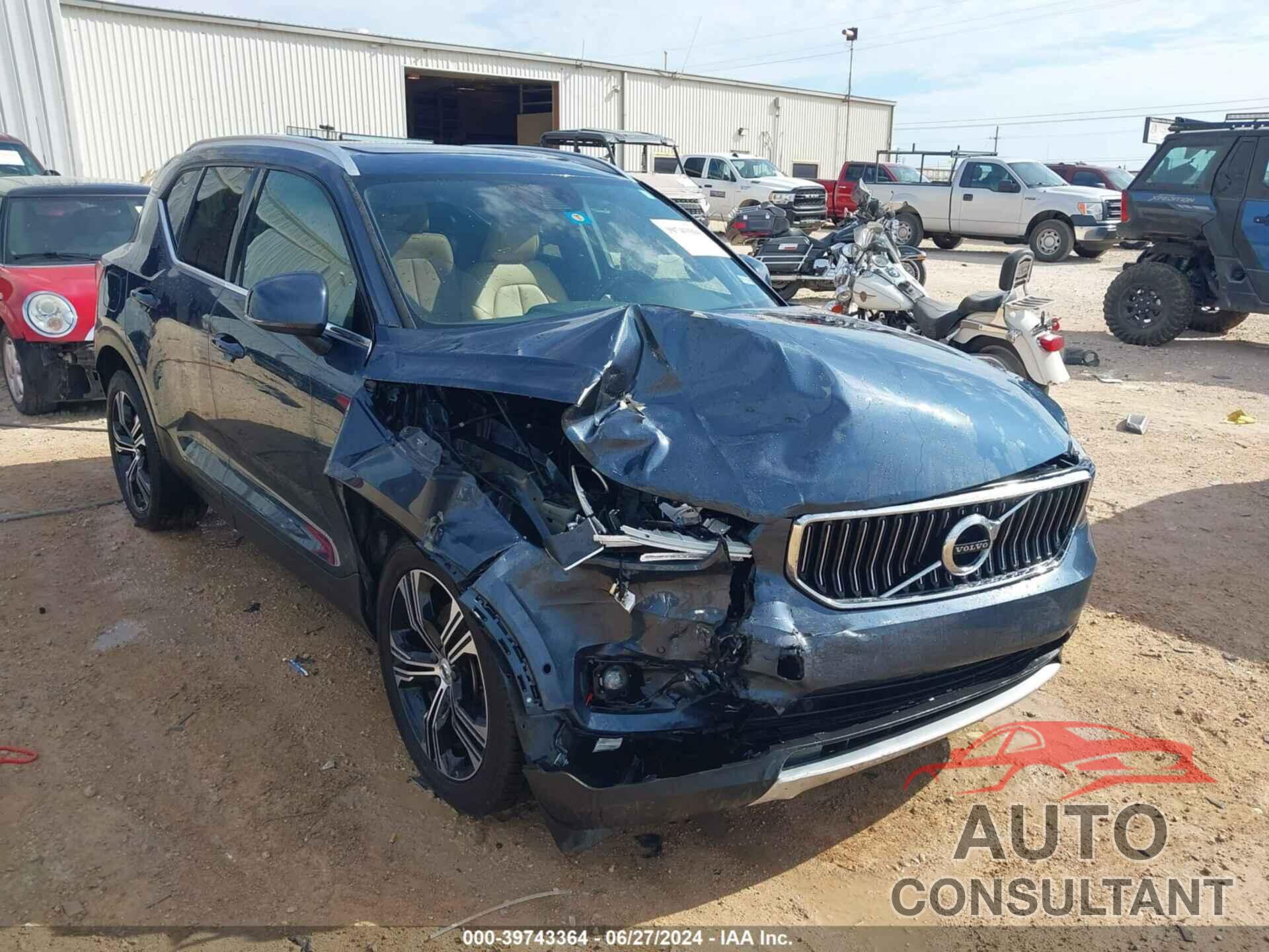 VOLVO XC40 2019 - YV4162UL9K2092104