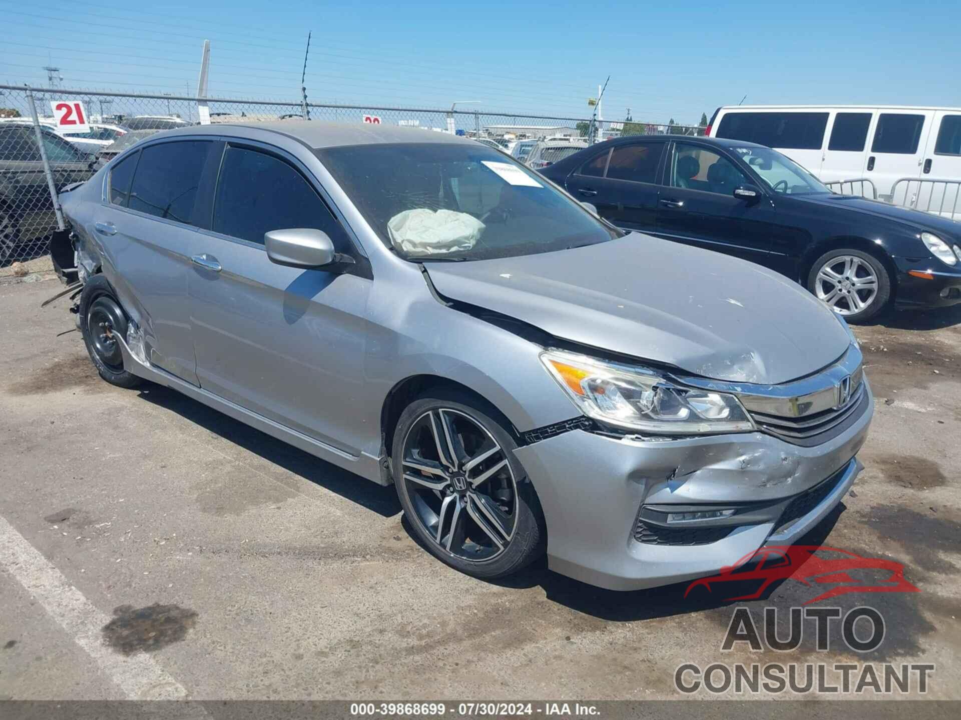HONDA ACCORD 2016 - 1HGCR2F51GA087270