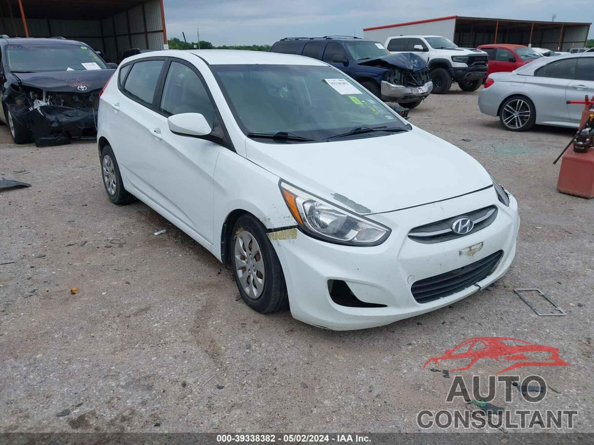 HYUNDAI ACCENT 2017 - KMHCT5AE1HU307057