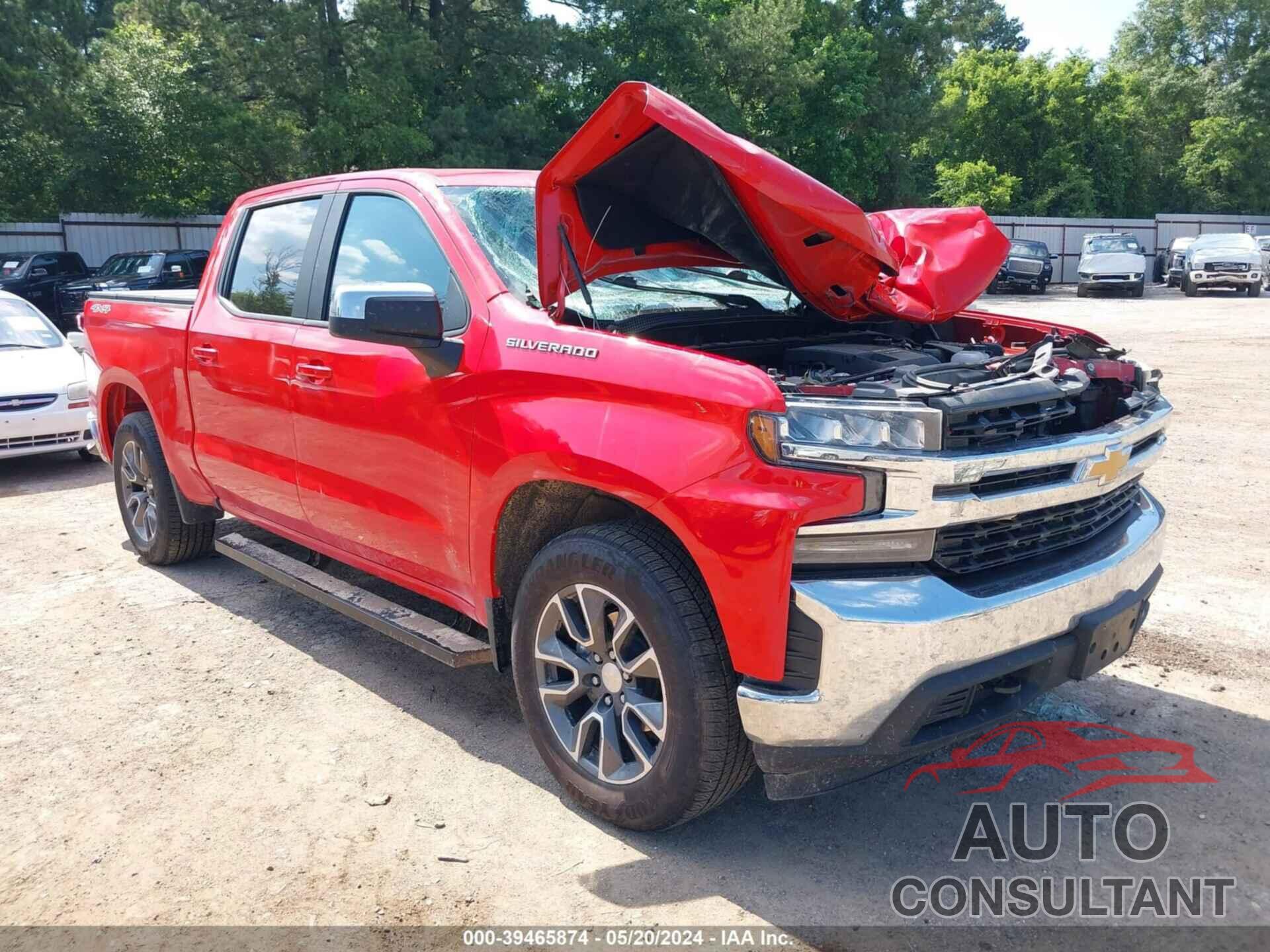 CHEVROLET SILVERADO 1500 2021 - 3GCUYDETXMG449272