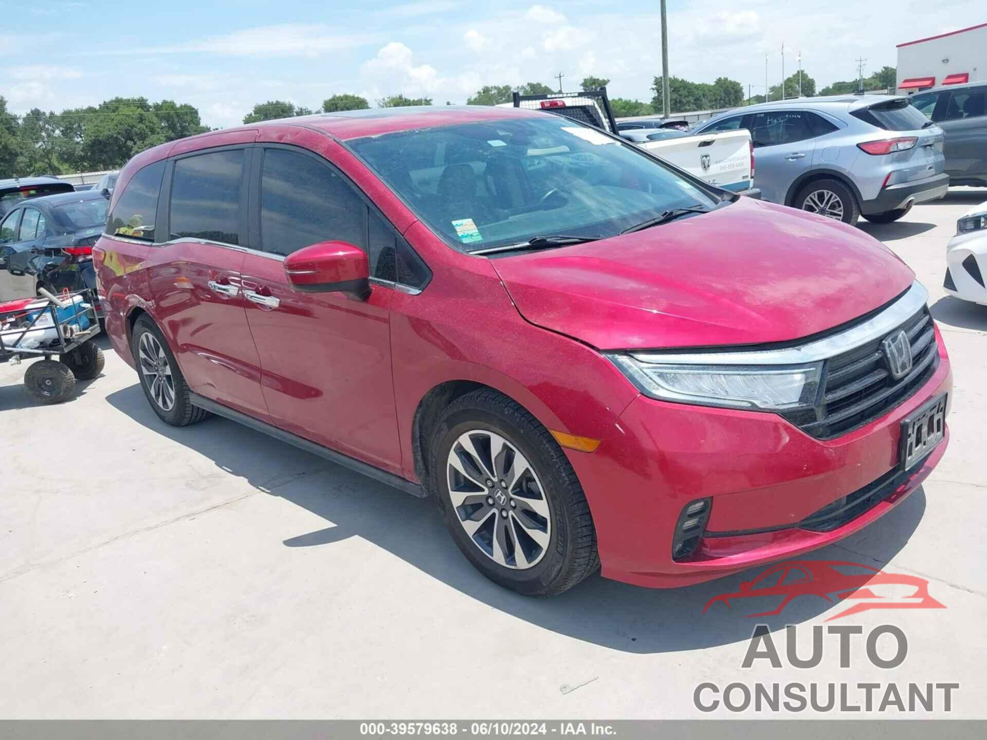 HONDA ODYSSEY 2022 - 5FNRL6H78NB034408