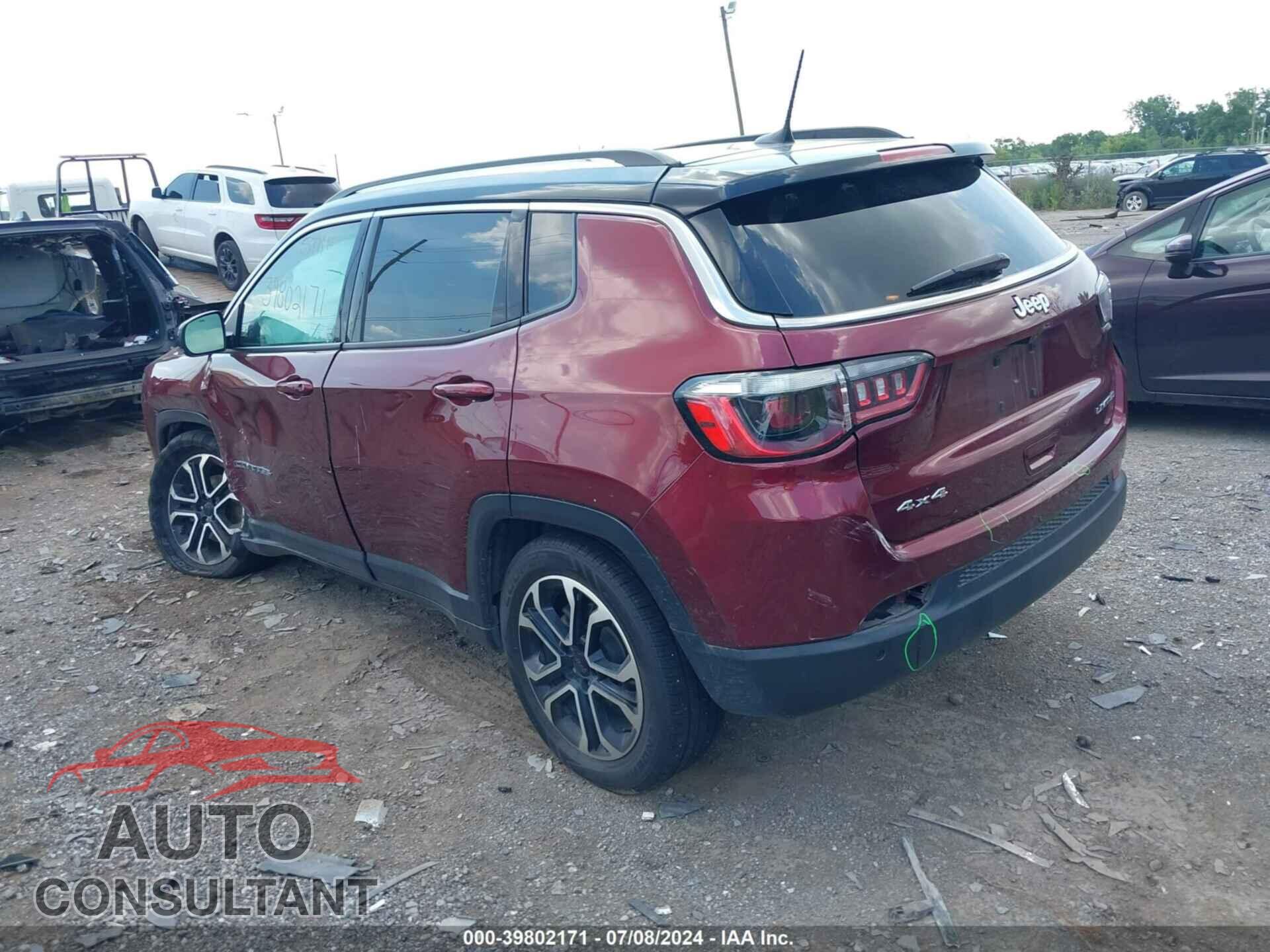 JEEP COMPASS 2022 - 3C4NJDCB3NT102961
