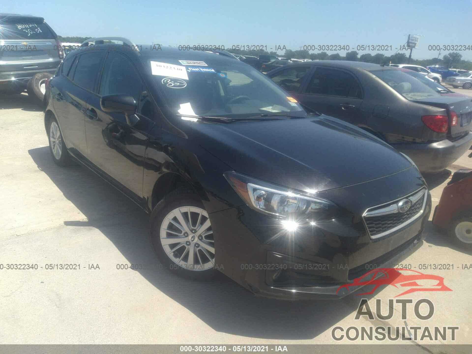 SUBARU IMPREZA 2018 - 4S3GTAD65J3706150
