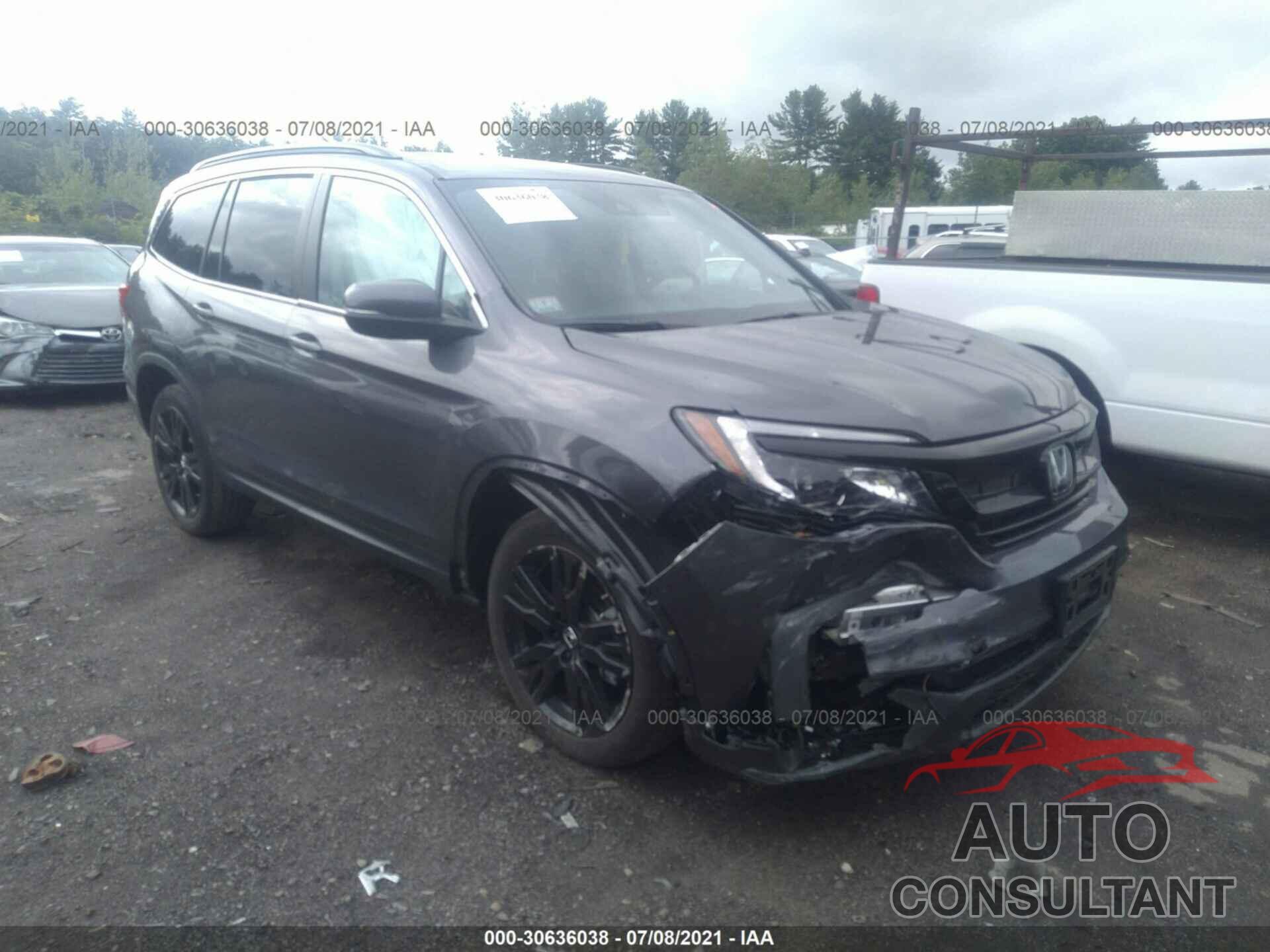 HONDA PILOT 2021 - 5FNYF6H20MB017639