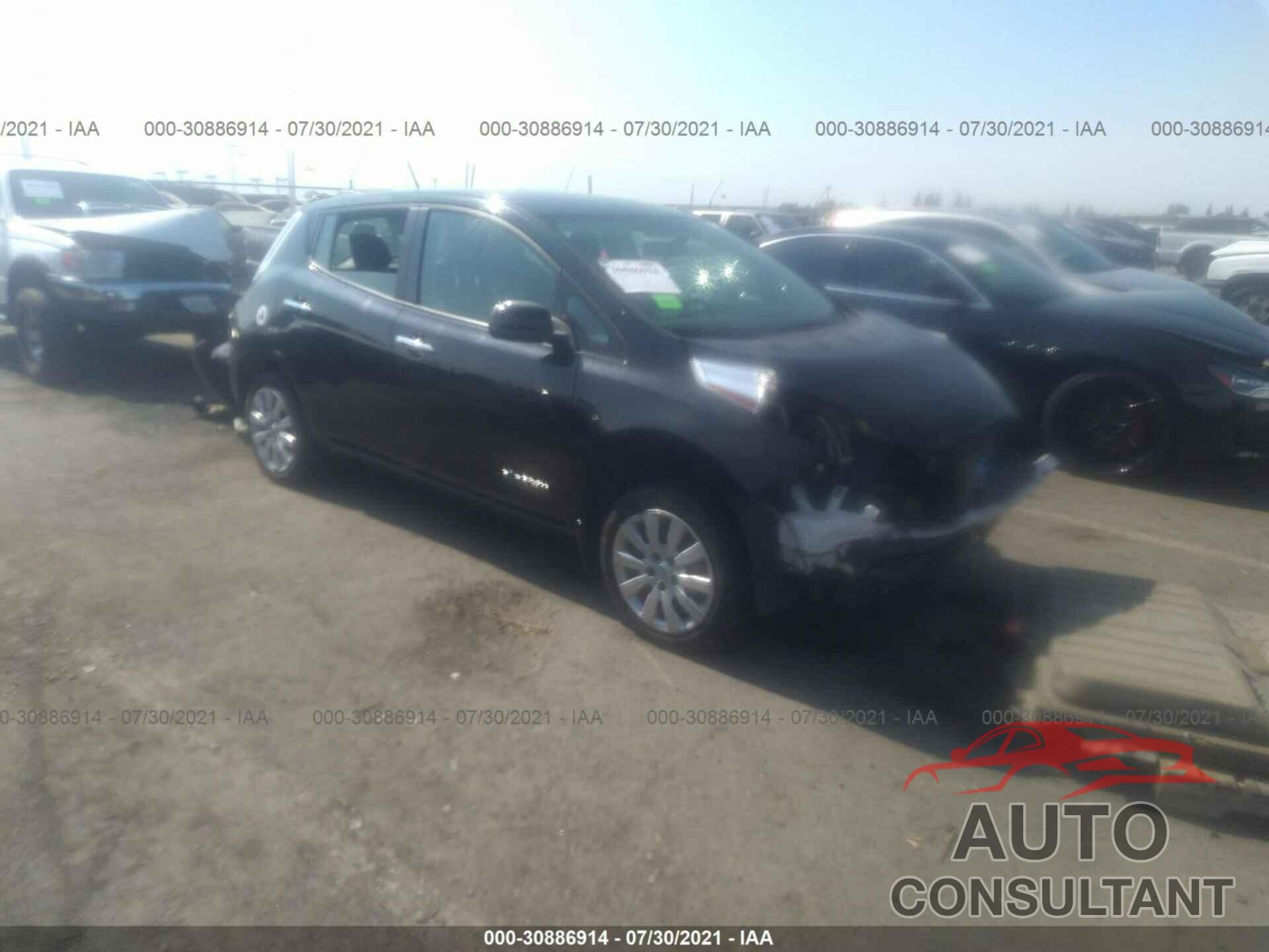 NISSAN LEAF 2017 - 1N4BZ0CP5HC310572