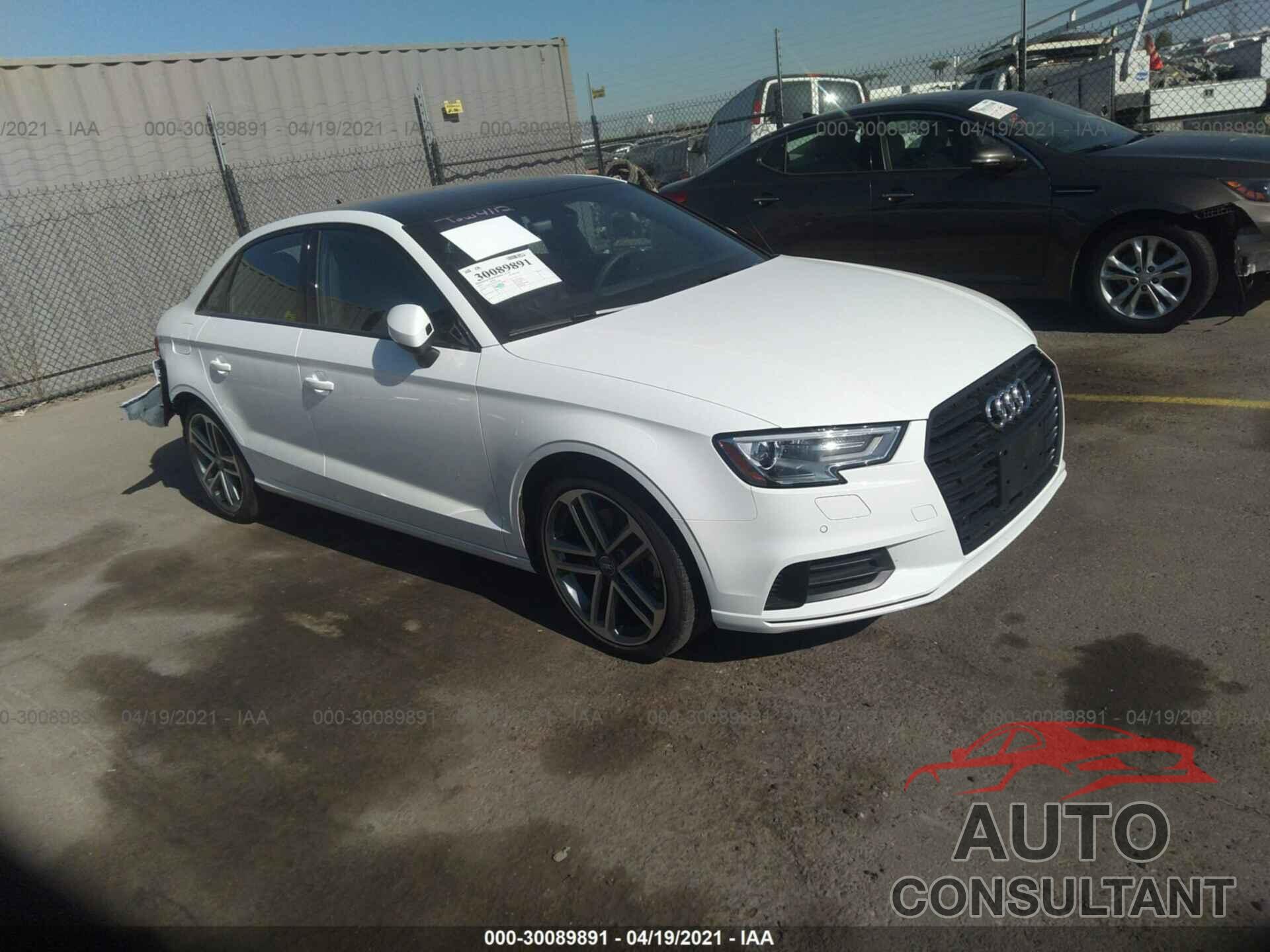 AUDI A3 SEDAN 2020 - WAUAUGFFXLA054947