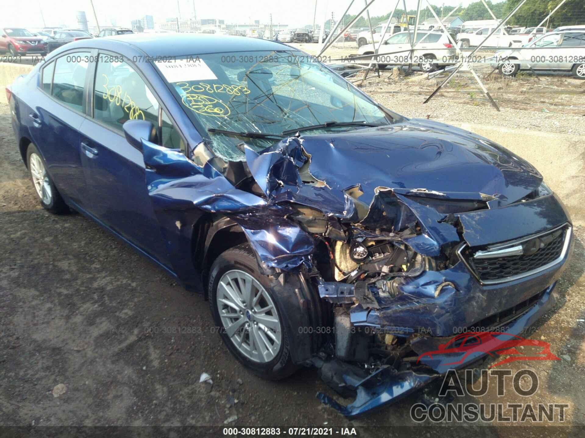 SUBARU IMPREZA 2017 - 4S3GKAB68H3603434