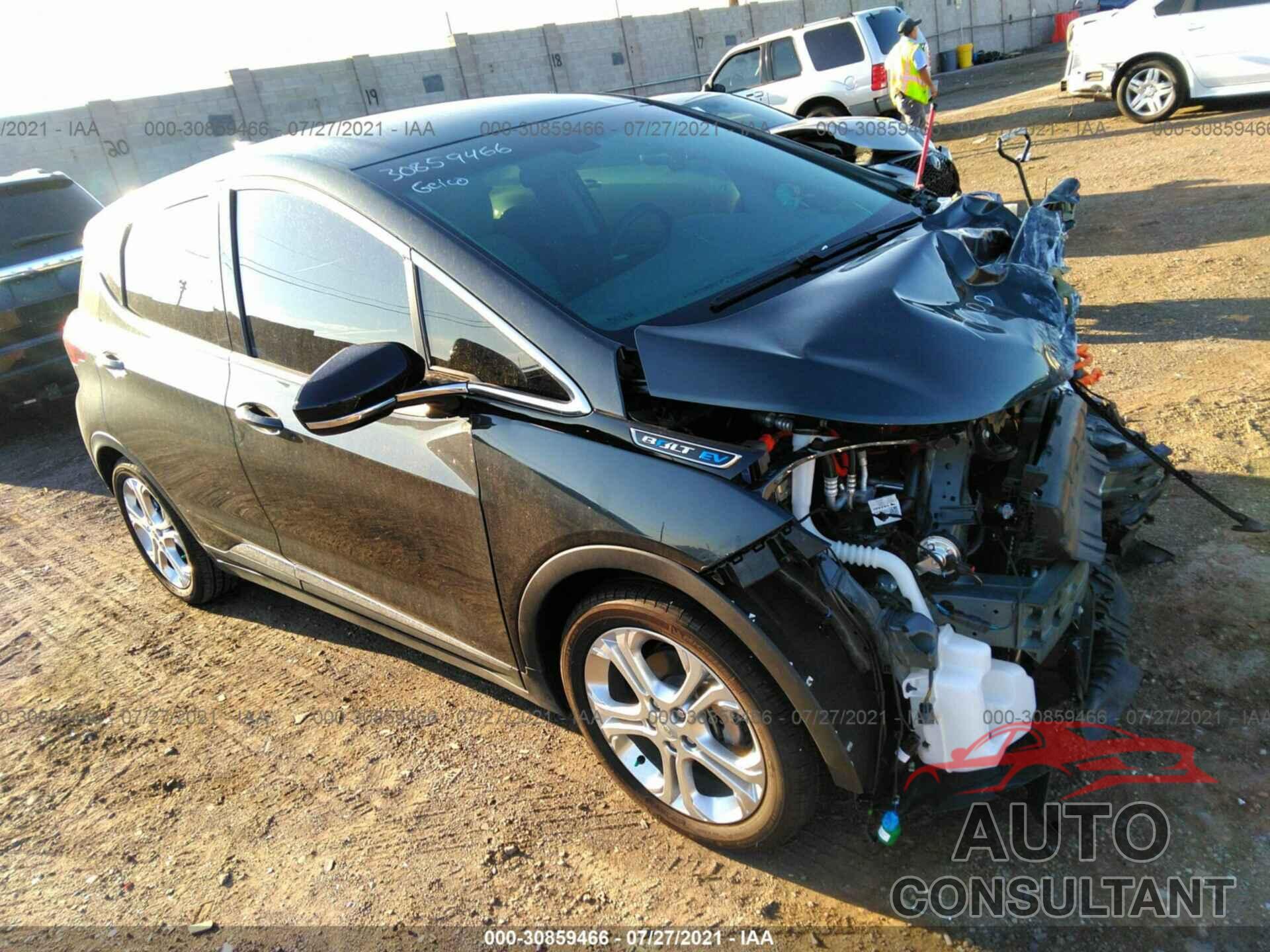 CHEVROLET BOLT EV 2021 - 1G1FY6S03M4114424