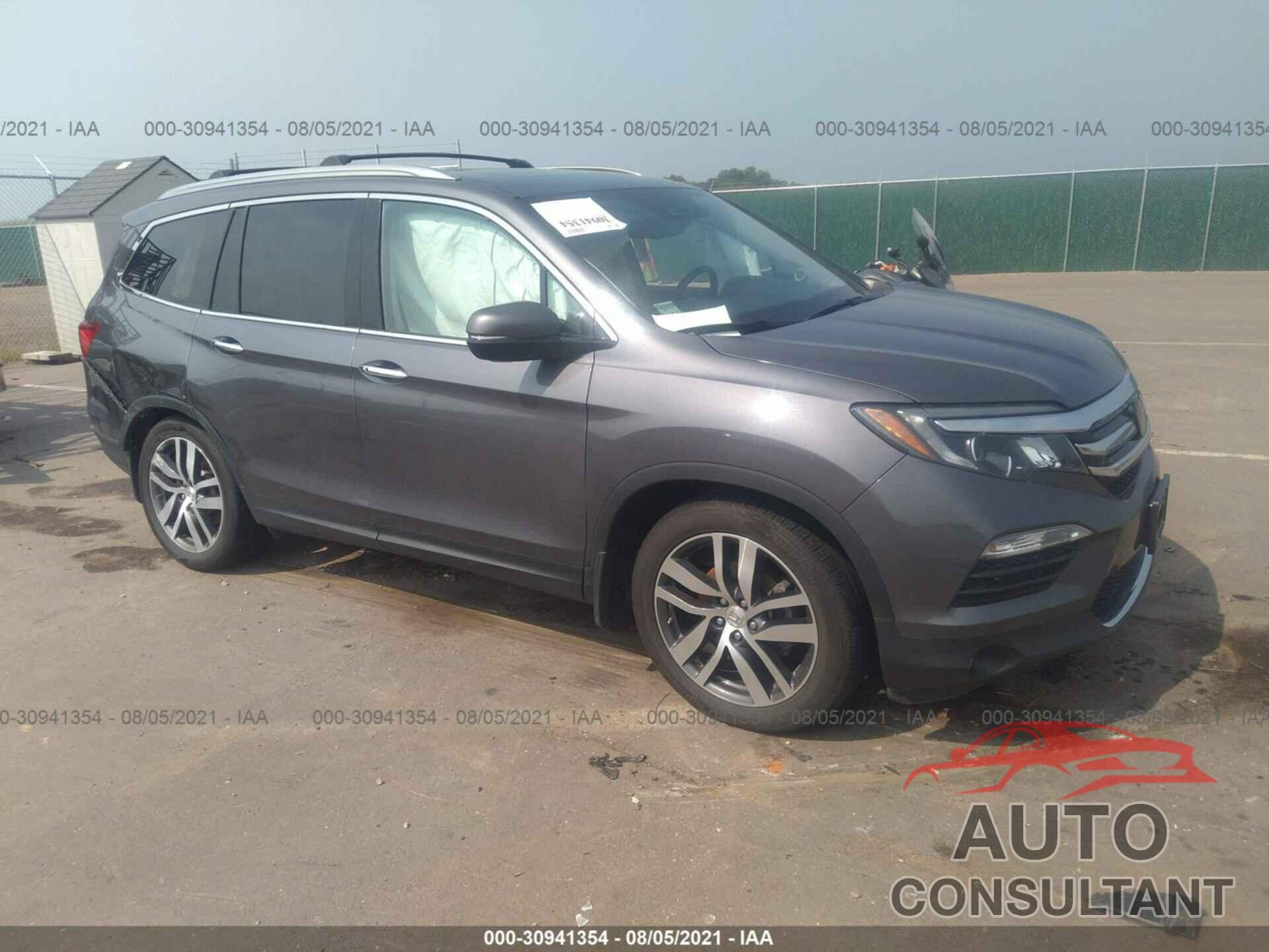 HONDA PILOT 2017 - 5FNYF6H07HB015391