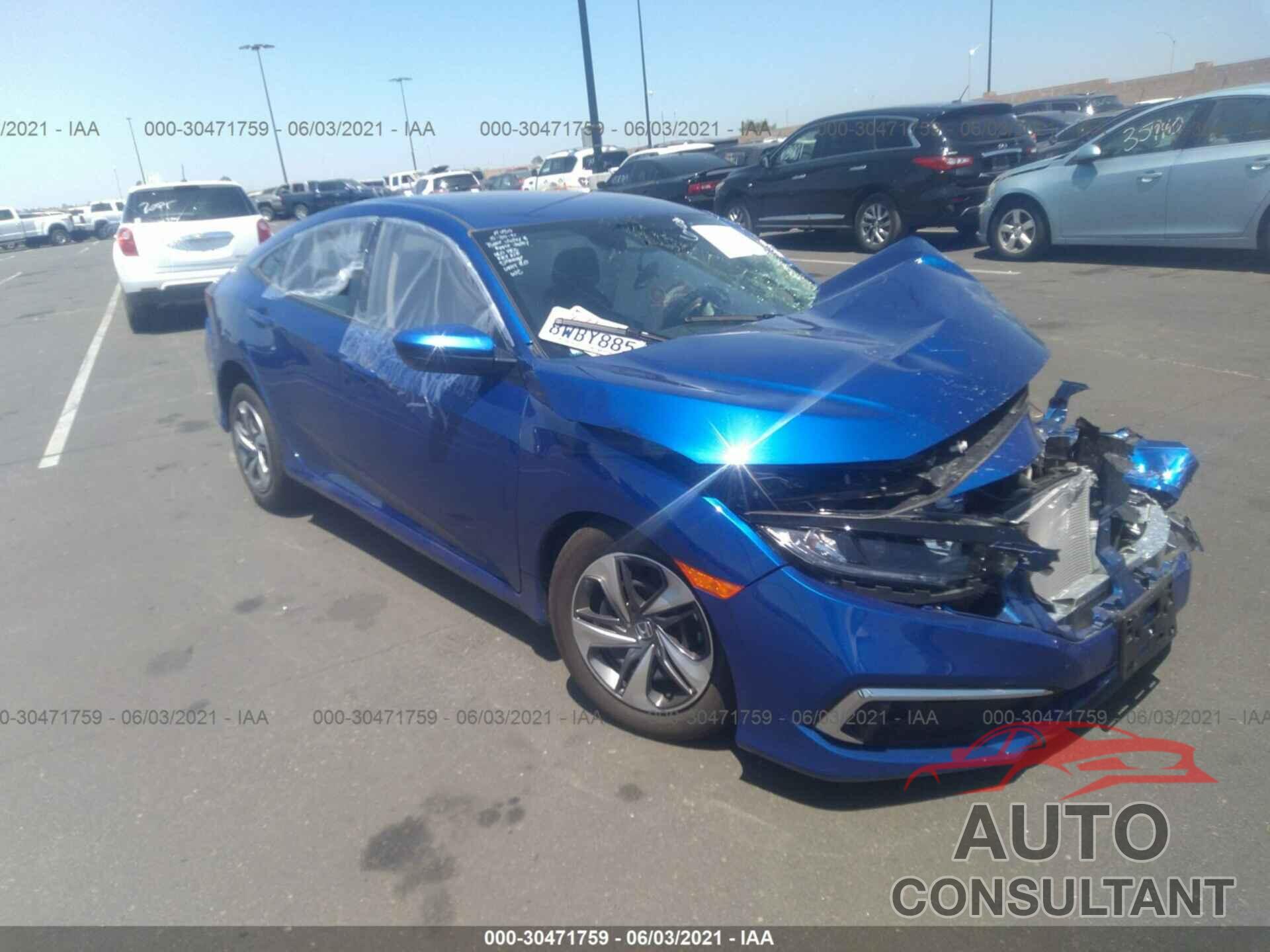 HONDA CIVIC SEDAN 2020 - 2HGFC2F6XLH588404