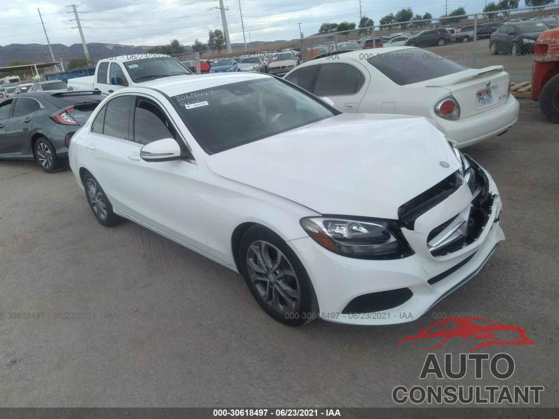 MERCEDES-BENZ C-CLASS 2017 - 55SWF4JB8HU187578