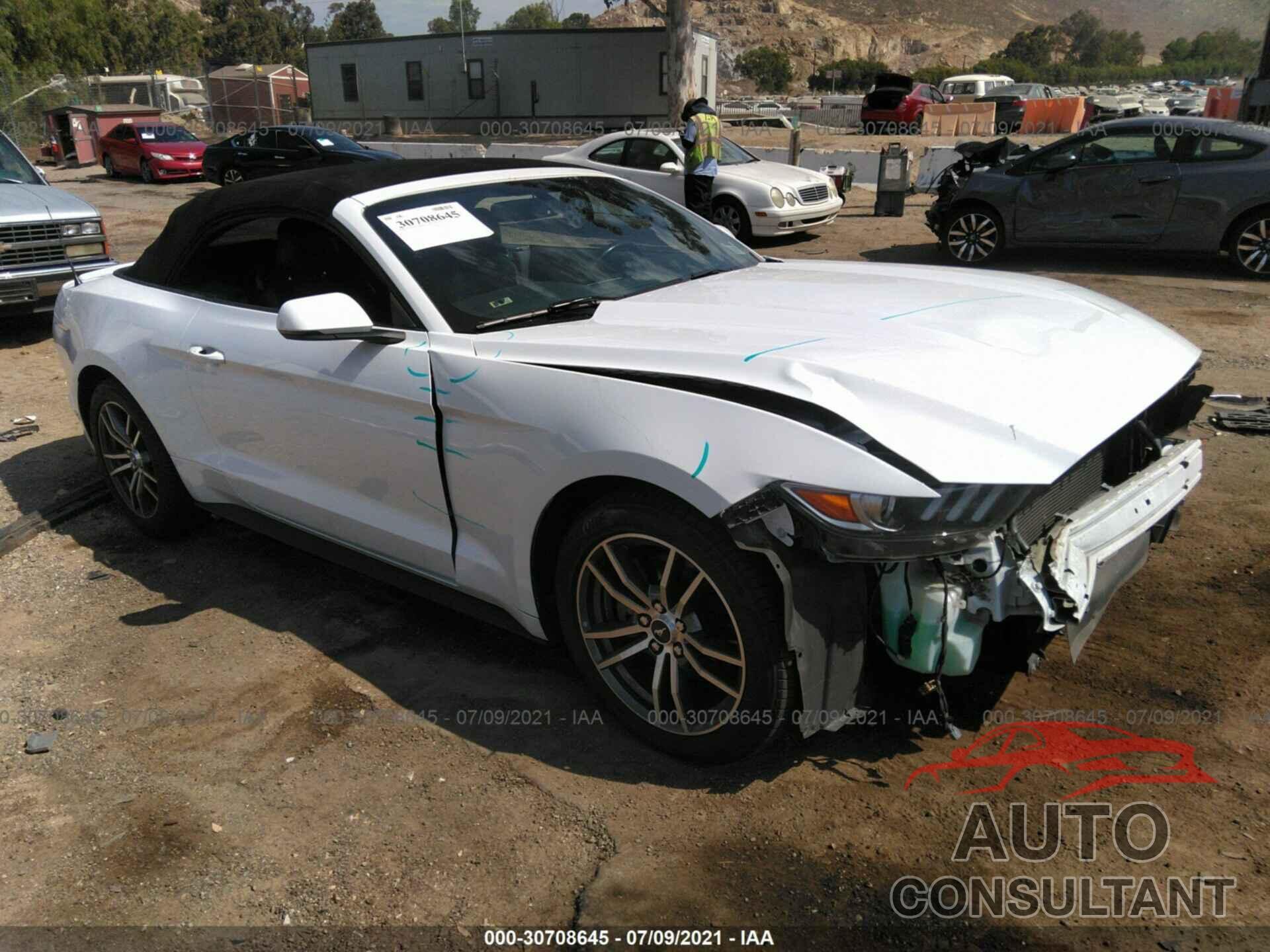 FORD MUSTANG 2017 - 1FATP8UH0H5278618