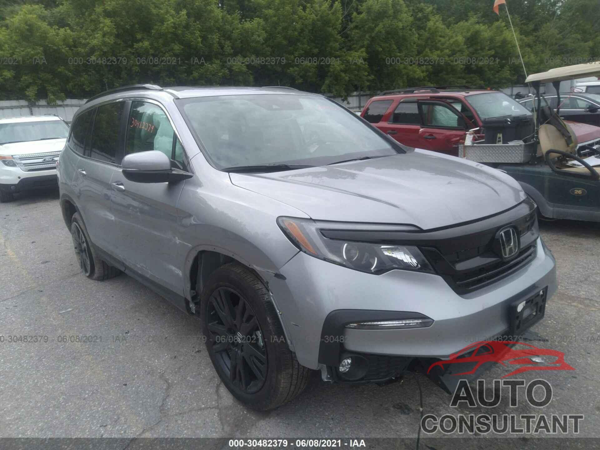 HONDA PILOT 2021 - 5FNYF6H22MB025788