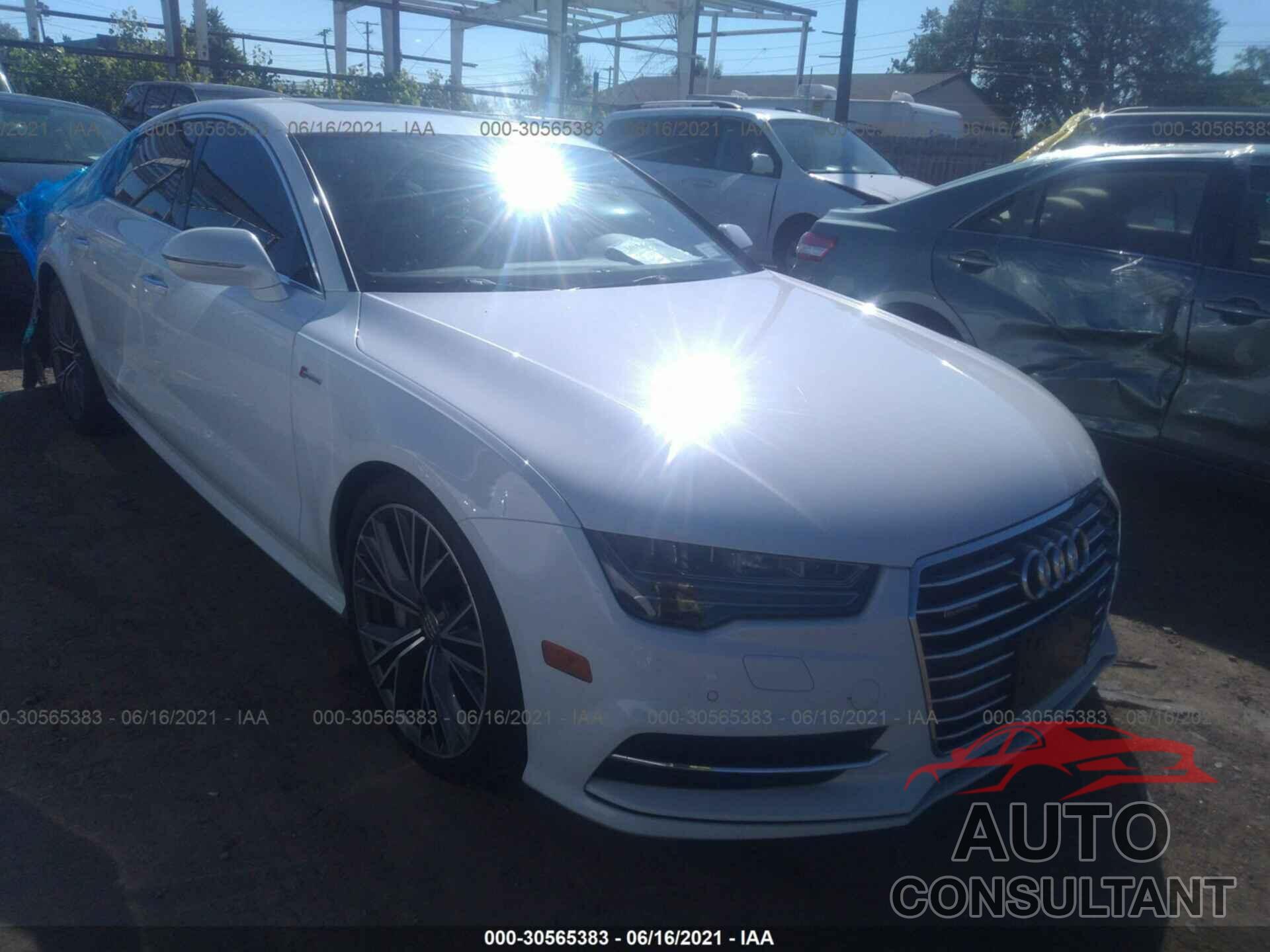 AUDI A7 2016 - WAUWGAFC5GN045314