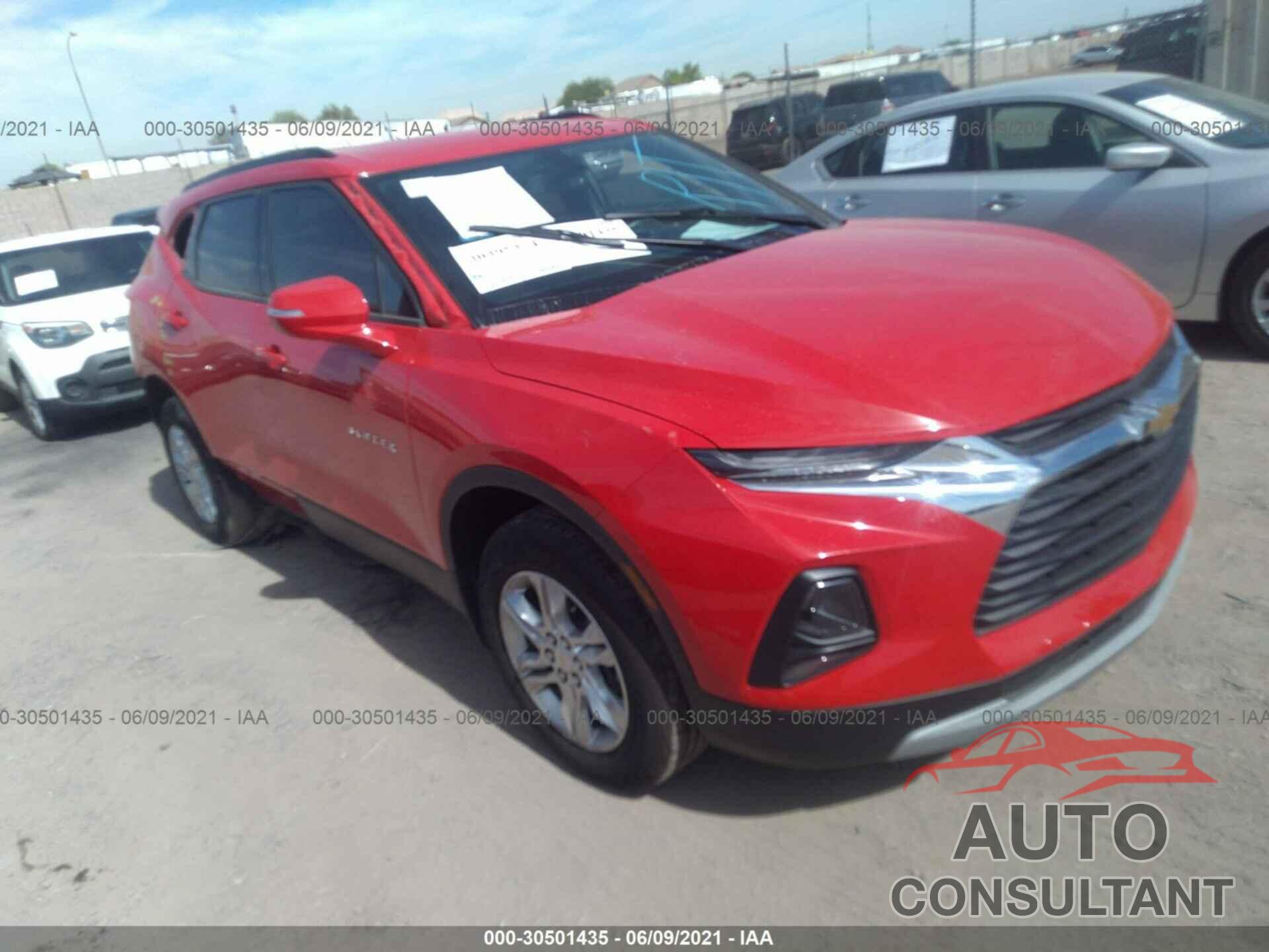 CHEVROLET BLAZER 2020 - 3GNKBBRA5LS719985