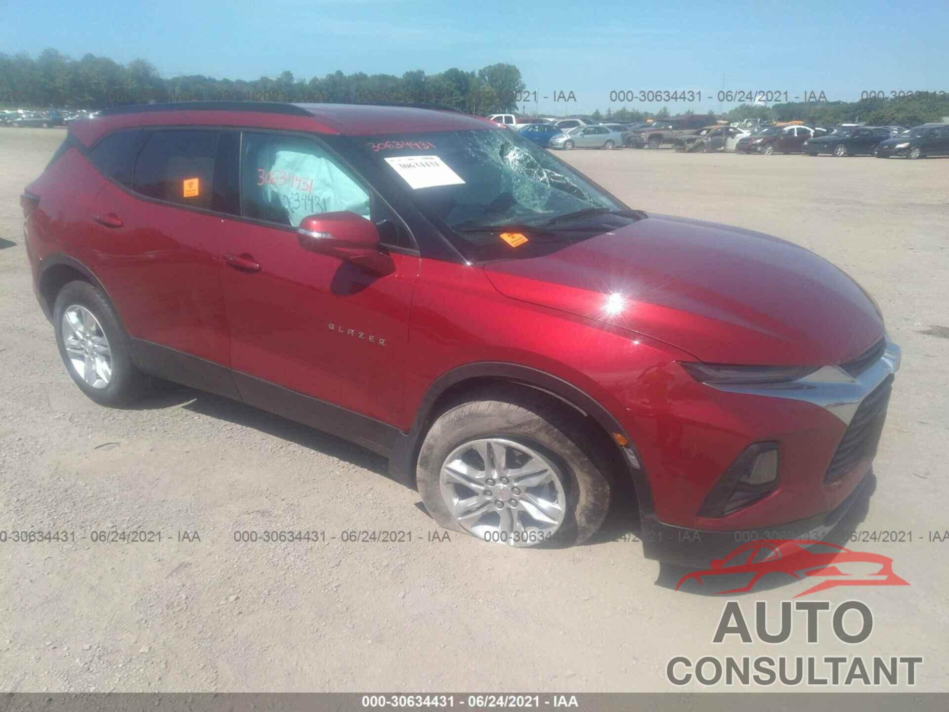 CHEVROLET BLAZER 2019 - 3GNKBBRA0KS703112