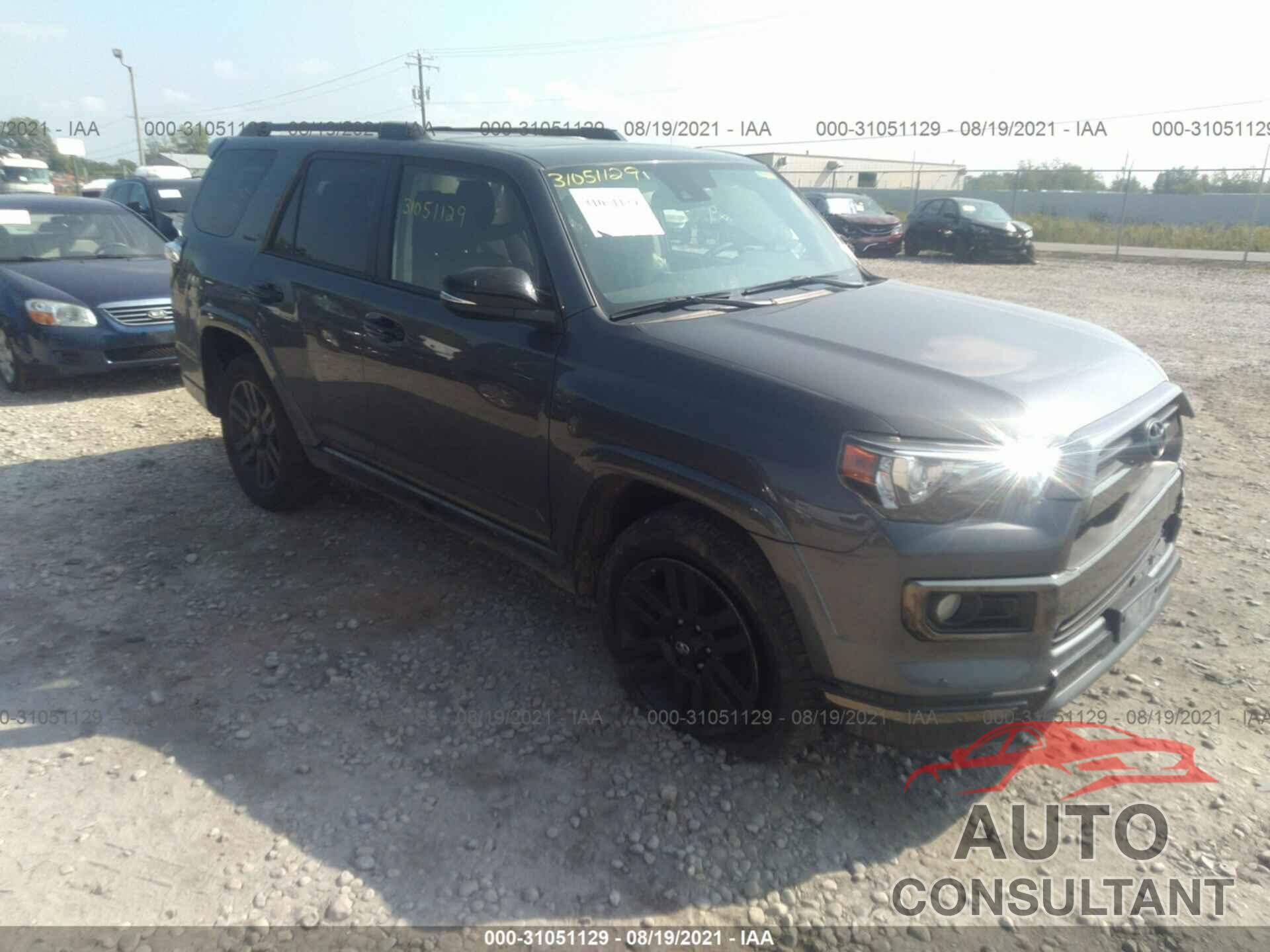 TOYOTA 4RUNNER 2020 - JTEBU5JR3L5738255