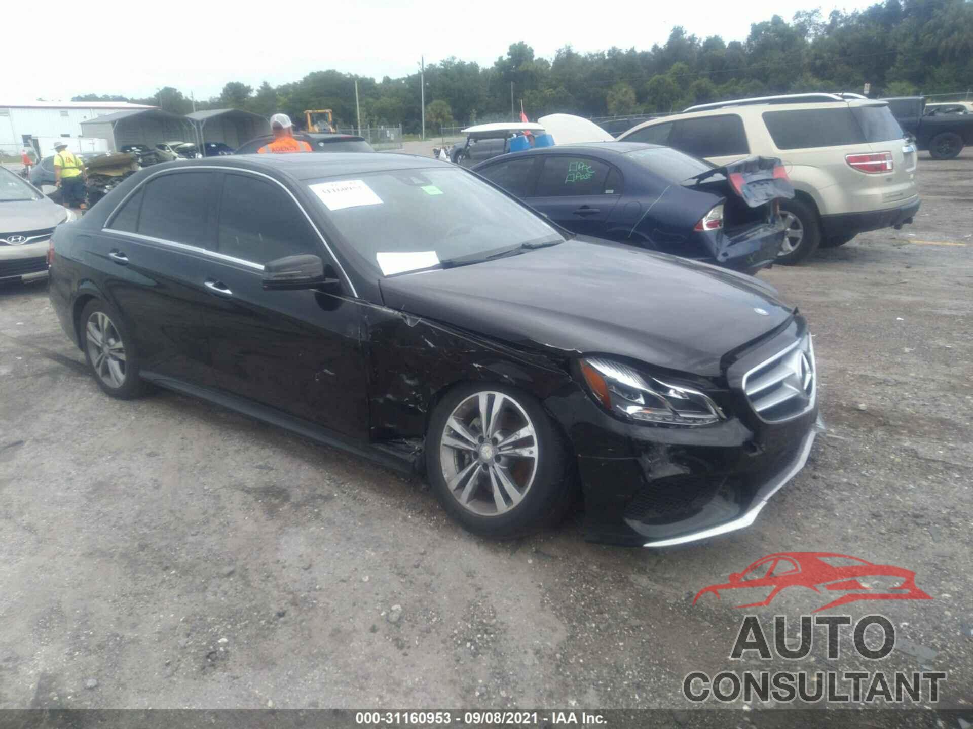 MERCEDES-BENZ E-CLASS 2016 - WDDHF5KB1GB196385