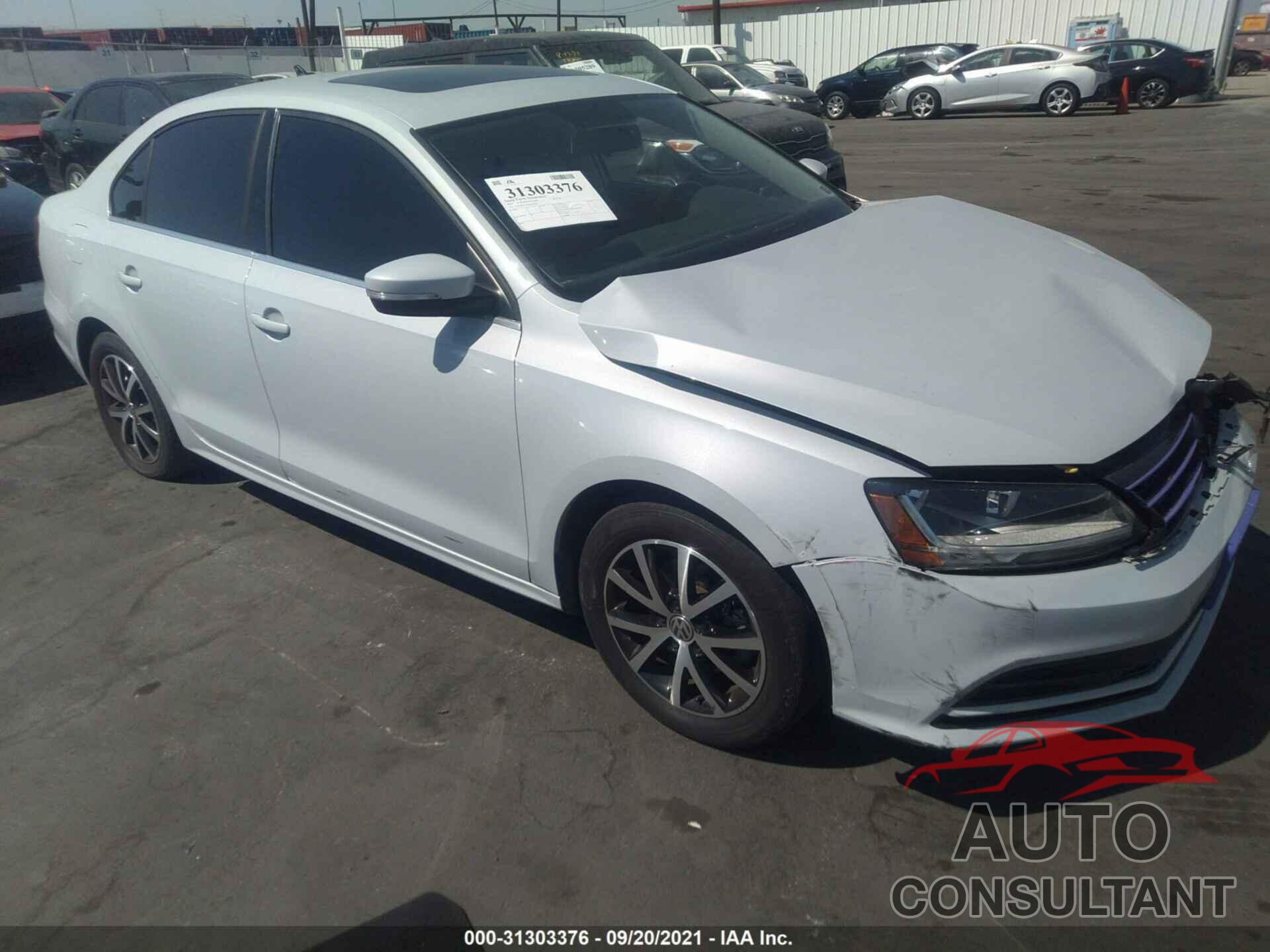 VOLKSWAGEN JETTA 2017 - 3VWDB7AJ0HM316757