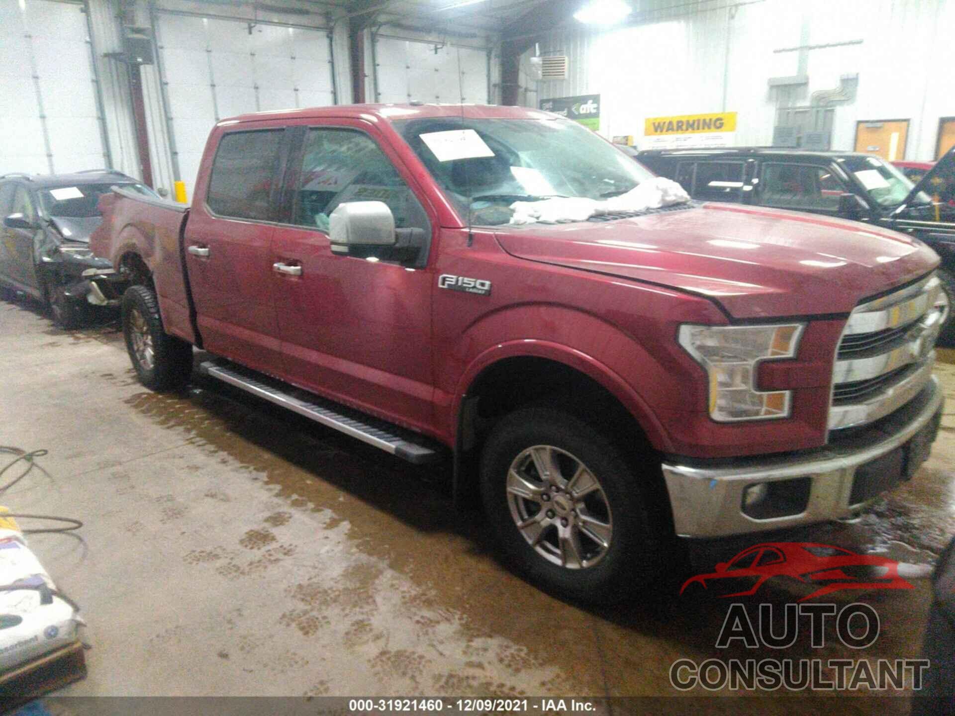 FORD F-150 2016 - 1FTFW1EF8GKD11220