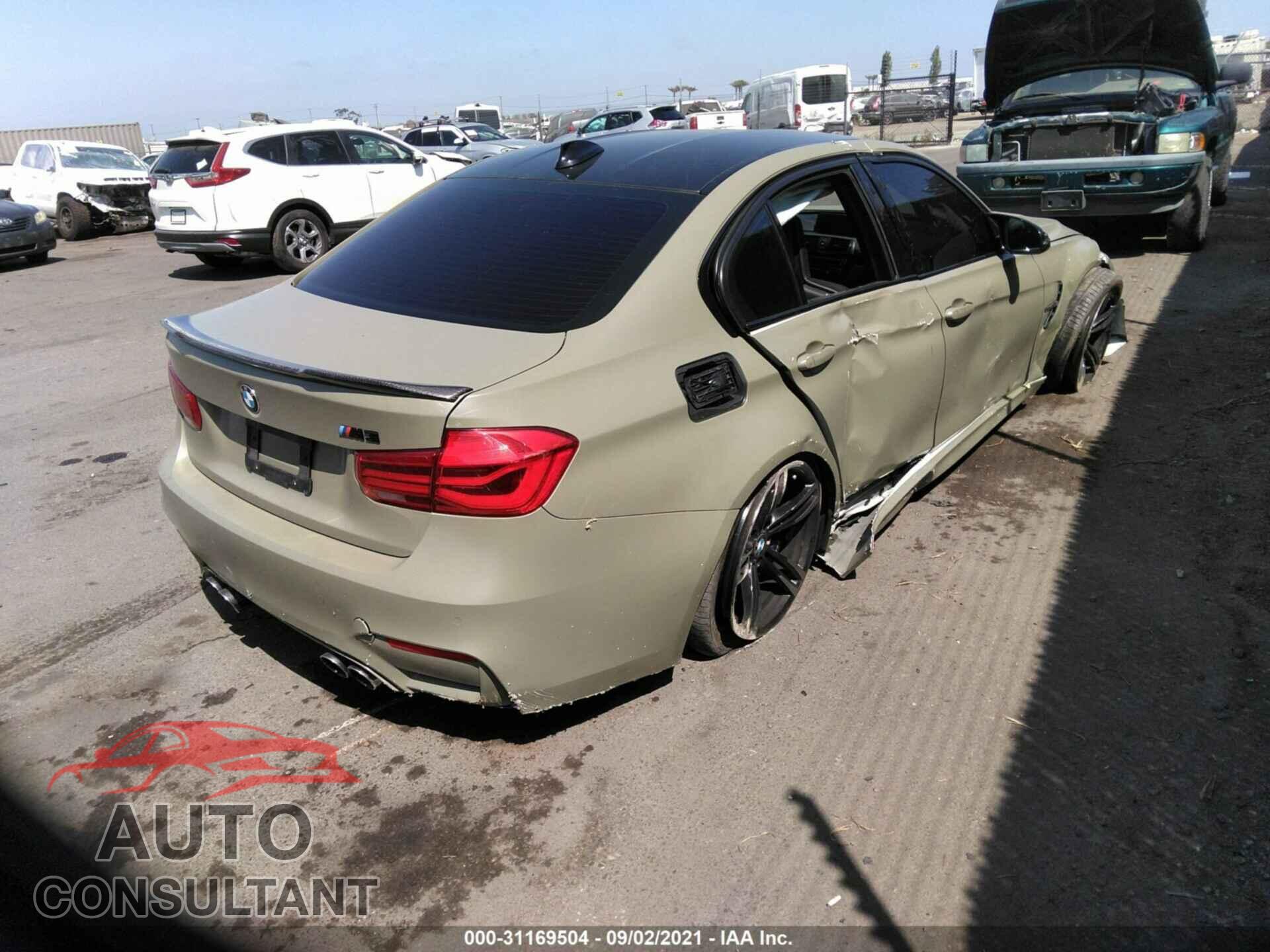 BMW M3 2018 - WBS8M9C50J5J79995