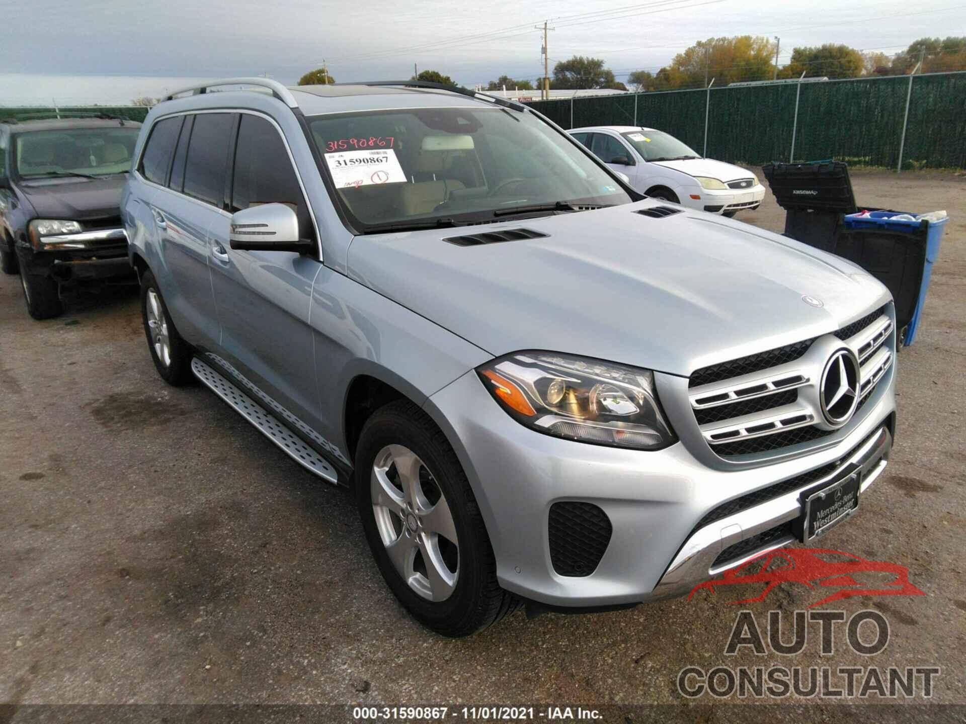 MERCEDES-BENZ GLS 2017 - 4JGDF6EE9HA810011