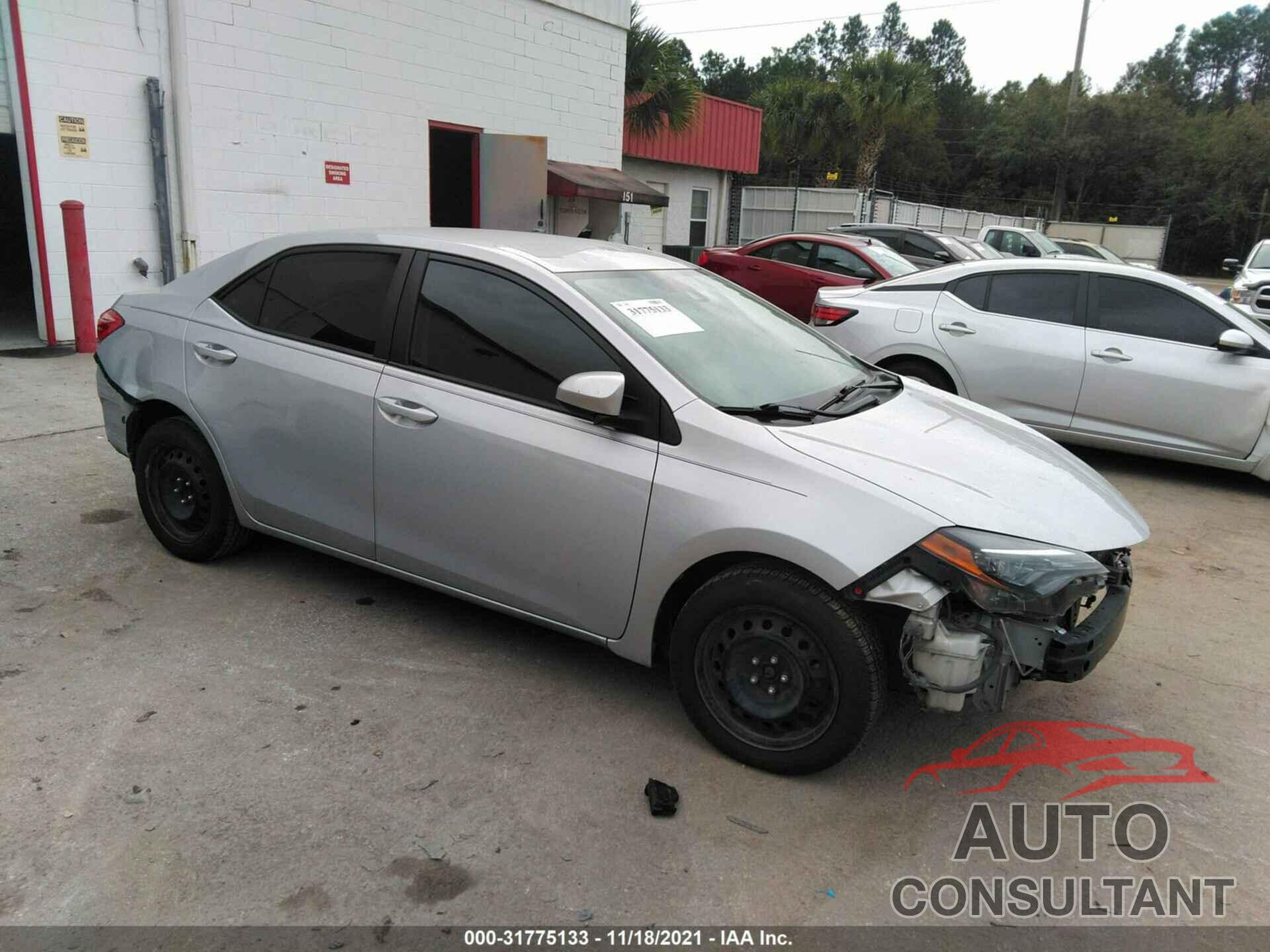 TOYOTA COROLLA 2019 - 2T1BURHE2KC188188