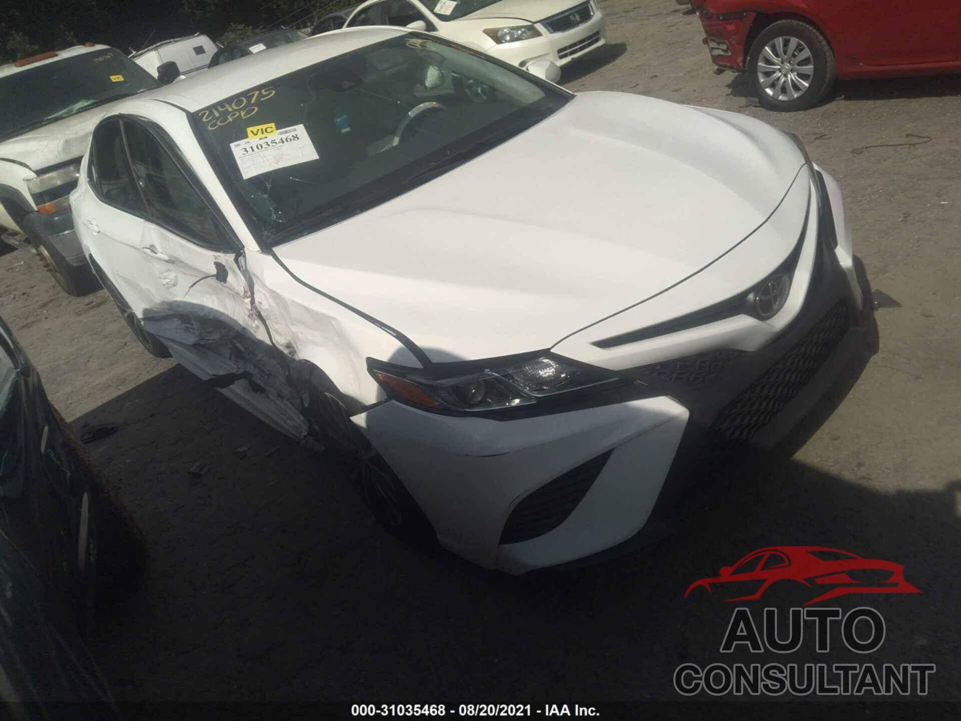 TOYOTA CAMRY 2020 - 4T1G11AK9LU909011