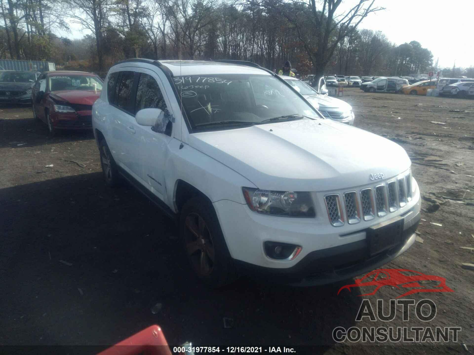 JEEP COMPASS 2016 - 1C4NJDEBXGD638988