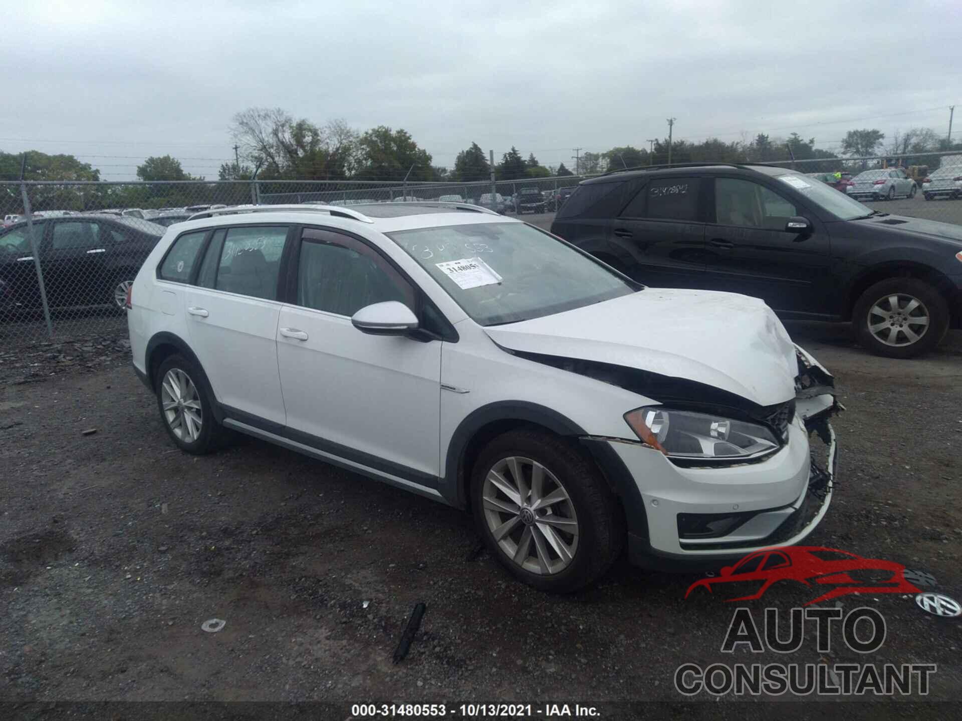 VOLKSWAGEN GOLF ALLTRACK 2017 - 3VWM17AU2HM535832
