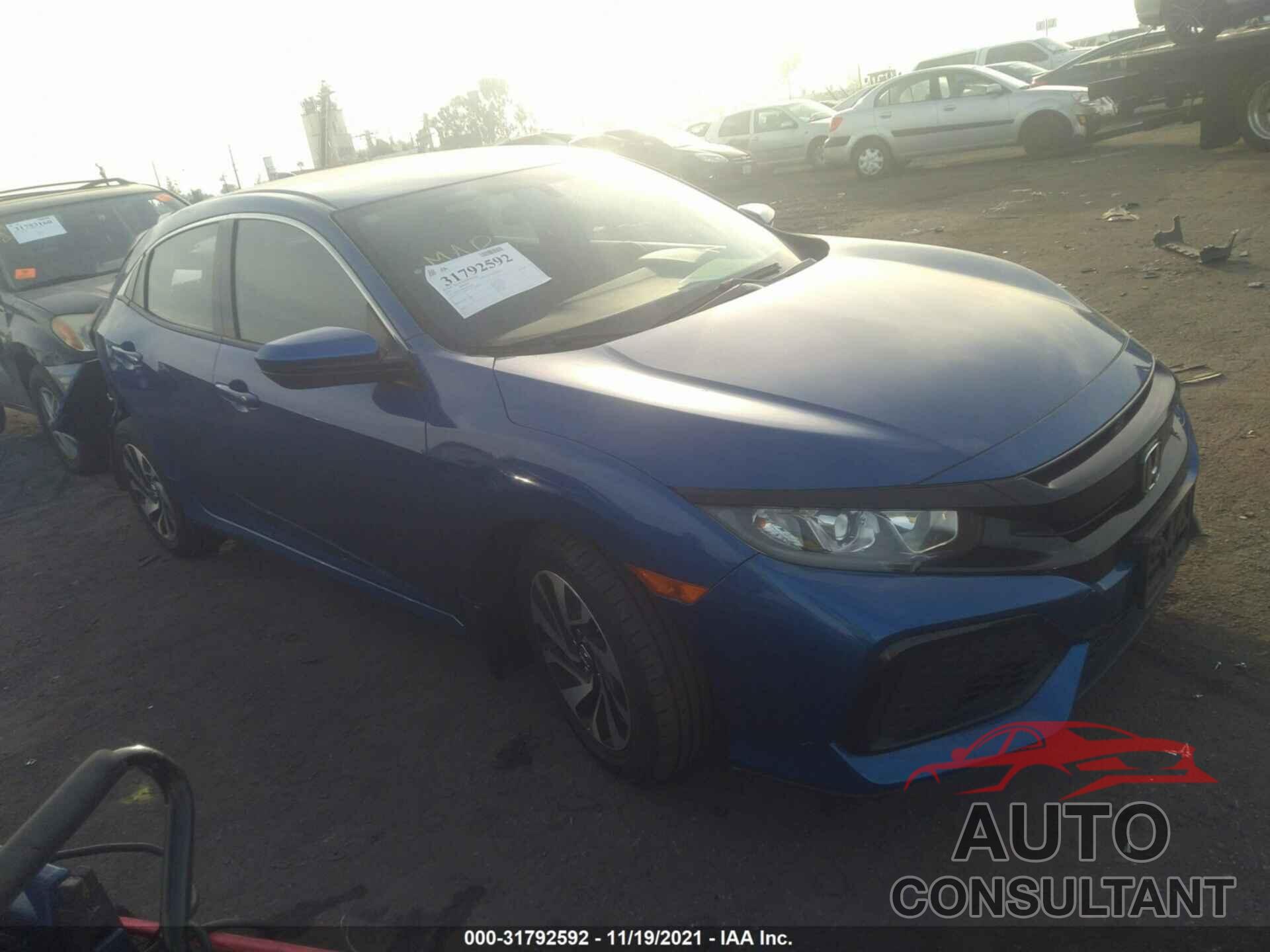 HONDA CIVIC HATCHBACK 2017 - SHHFK7H24HU417054