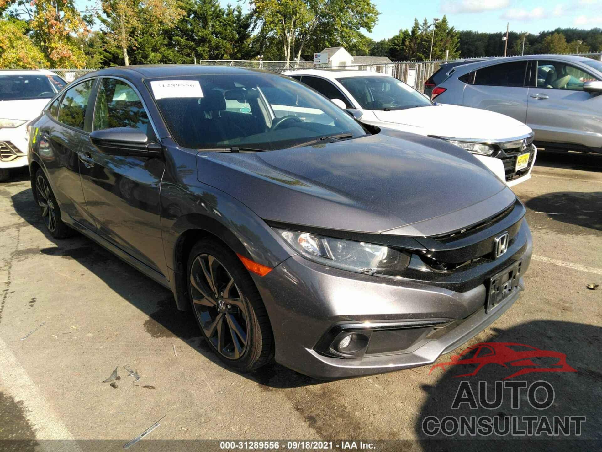 HONDA CIVIC SEDAN 2020 - 2HGFC2F88LH599354