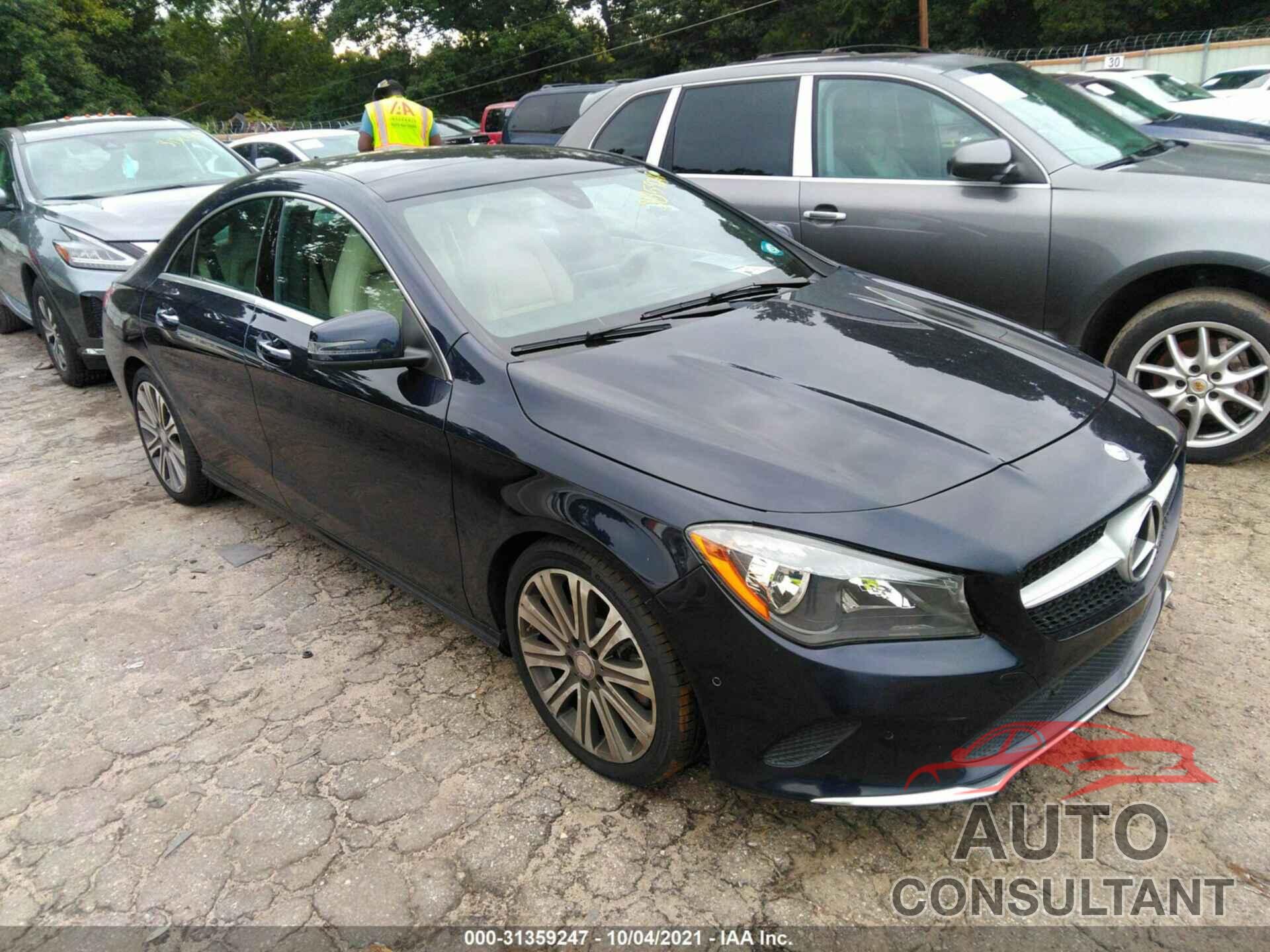 MERCEDES-BENZ CLA 2017 - WDDSJ4EB0HN460285