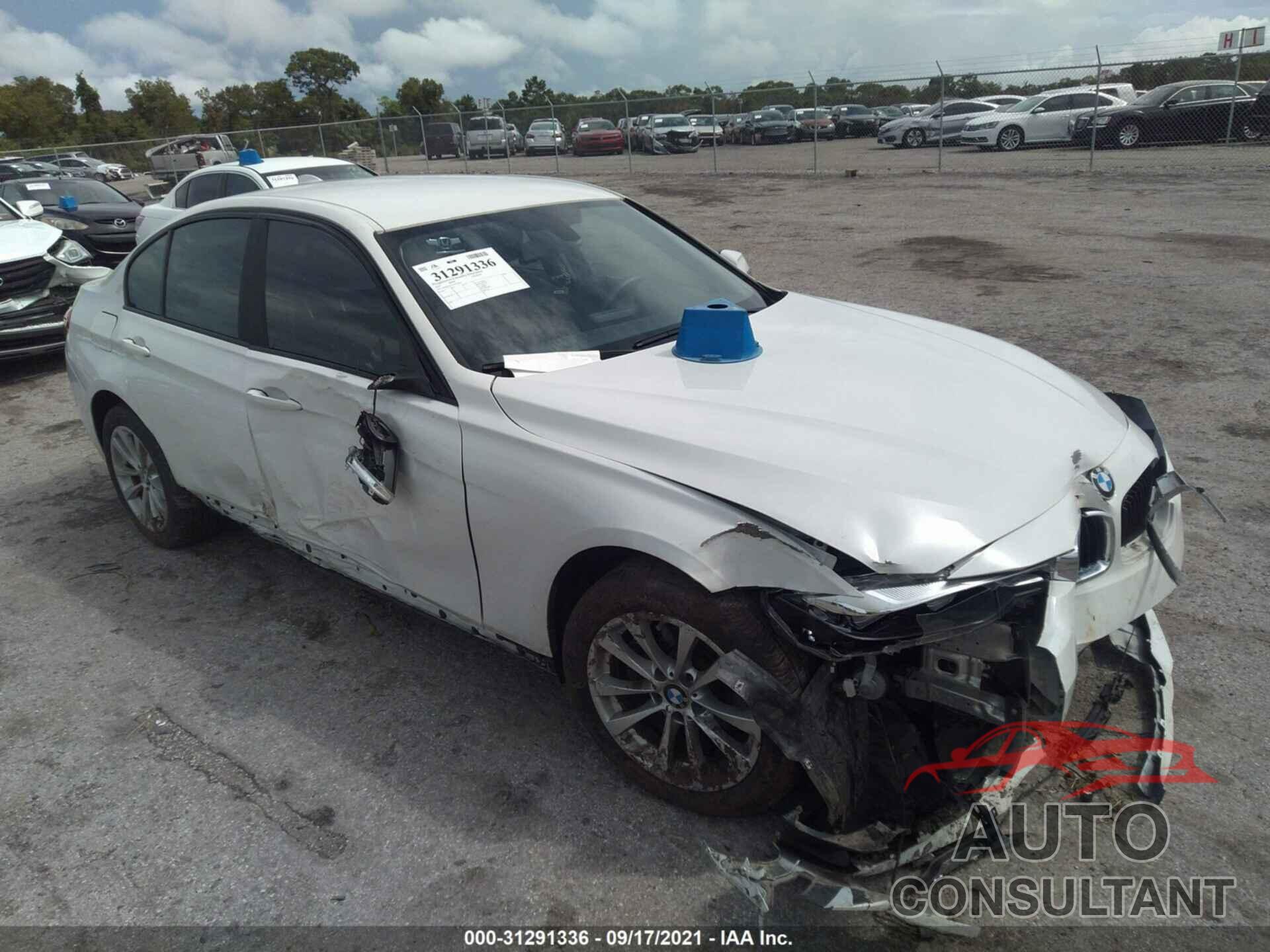 BMW 3 SERIES 2016 - WBA8E5G5XGNU20944