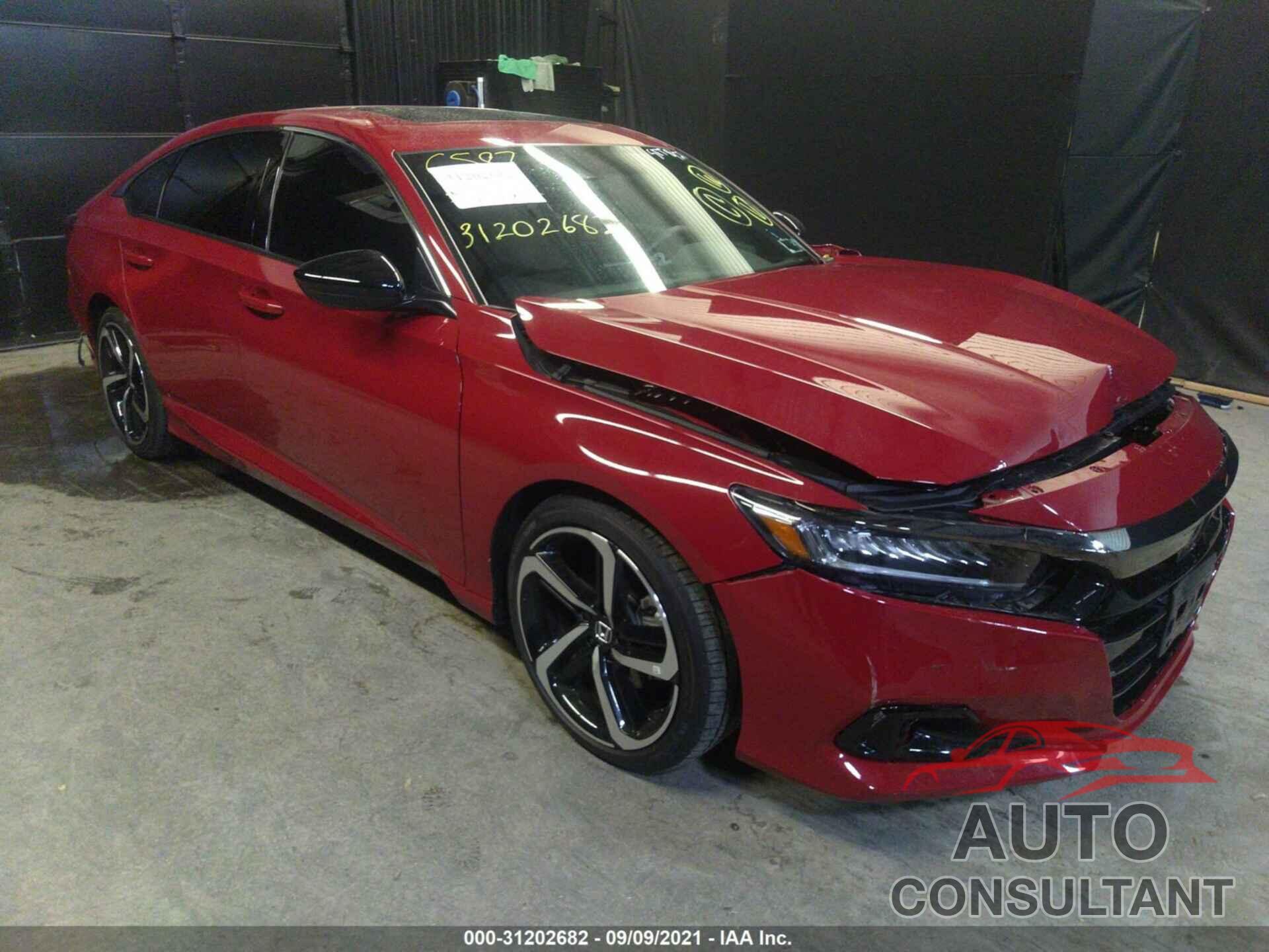HONDA ACCORD SEDAN 2021 - 1HGCV2F35MA016028
