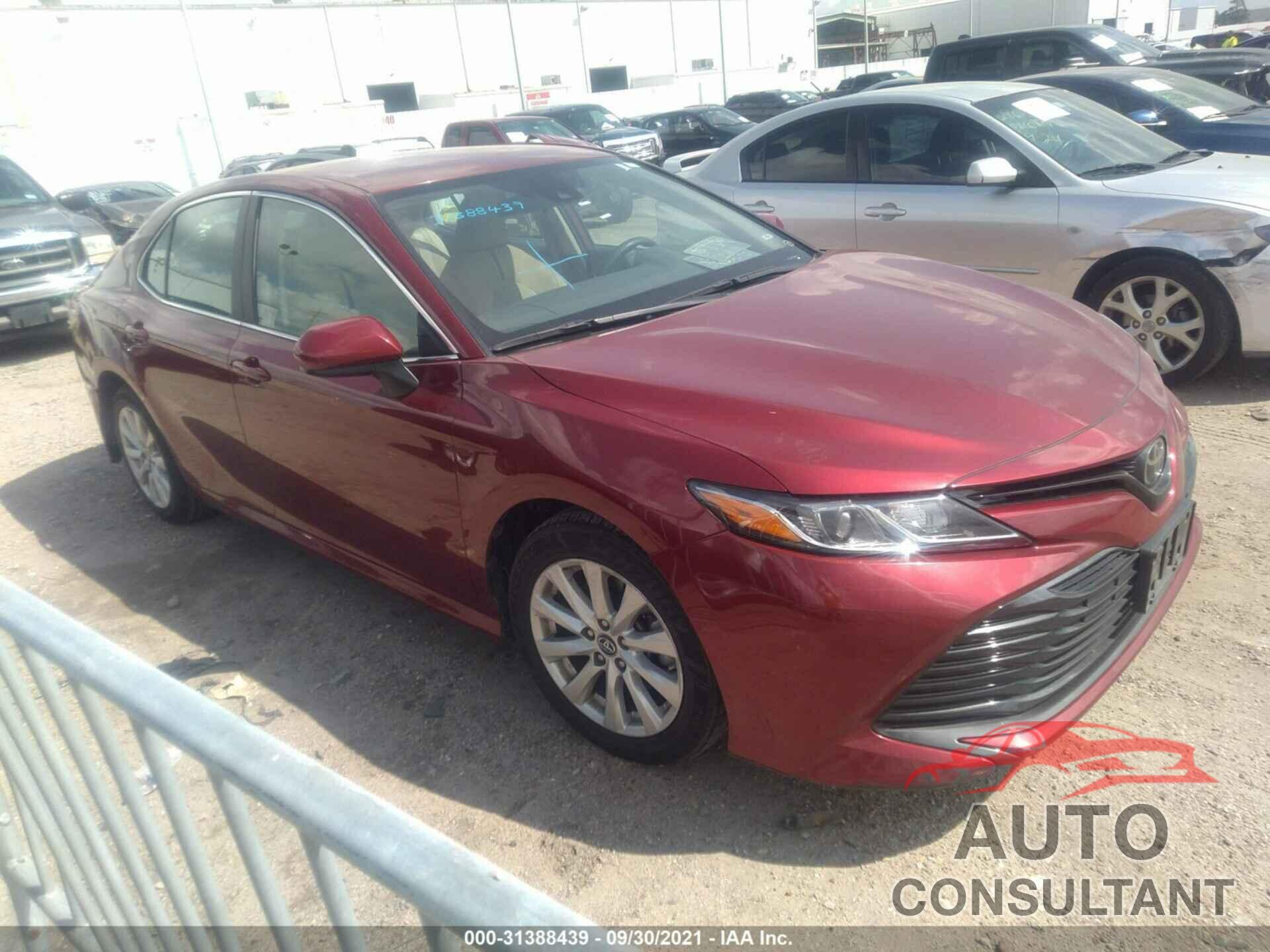 TOYOTA CAMRY 2019 - 4T1B11HK0KU729298