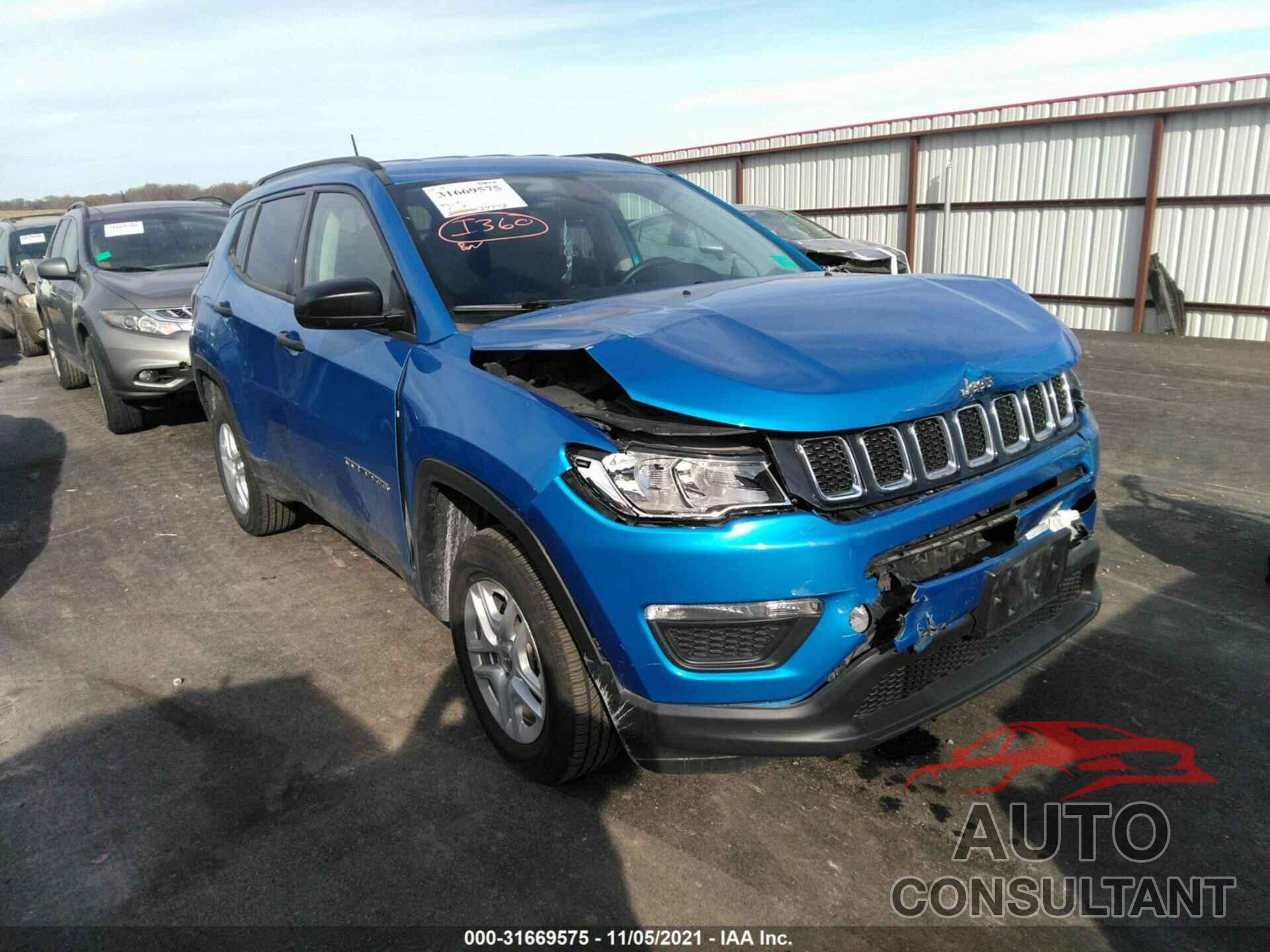 JEEP COMPASS 2018 - 3C4NJDAB3JT153602