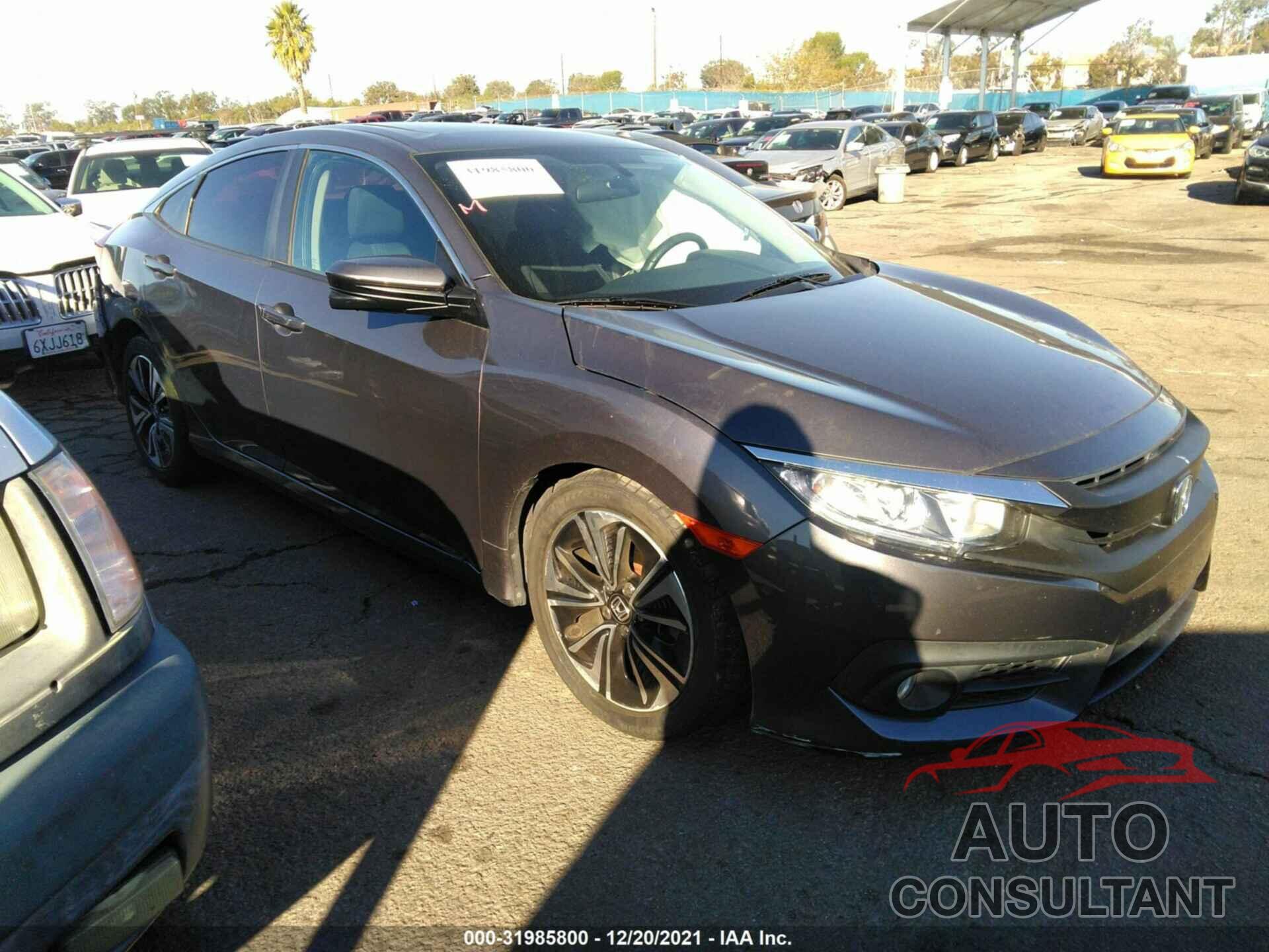 HONDA CIVIC SEDAN 2016 - 2HGFC1F3XGH640863