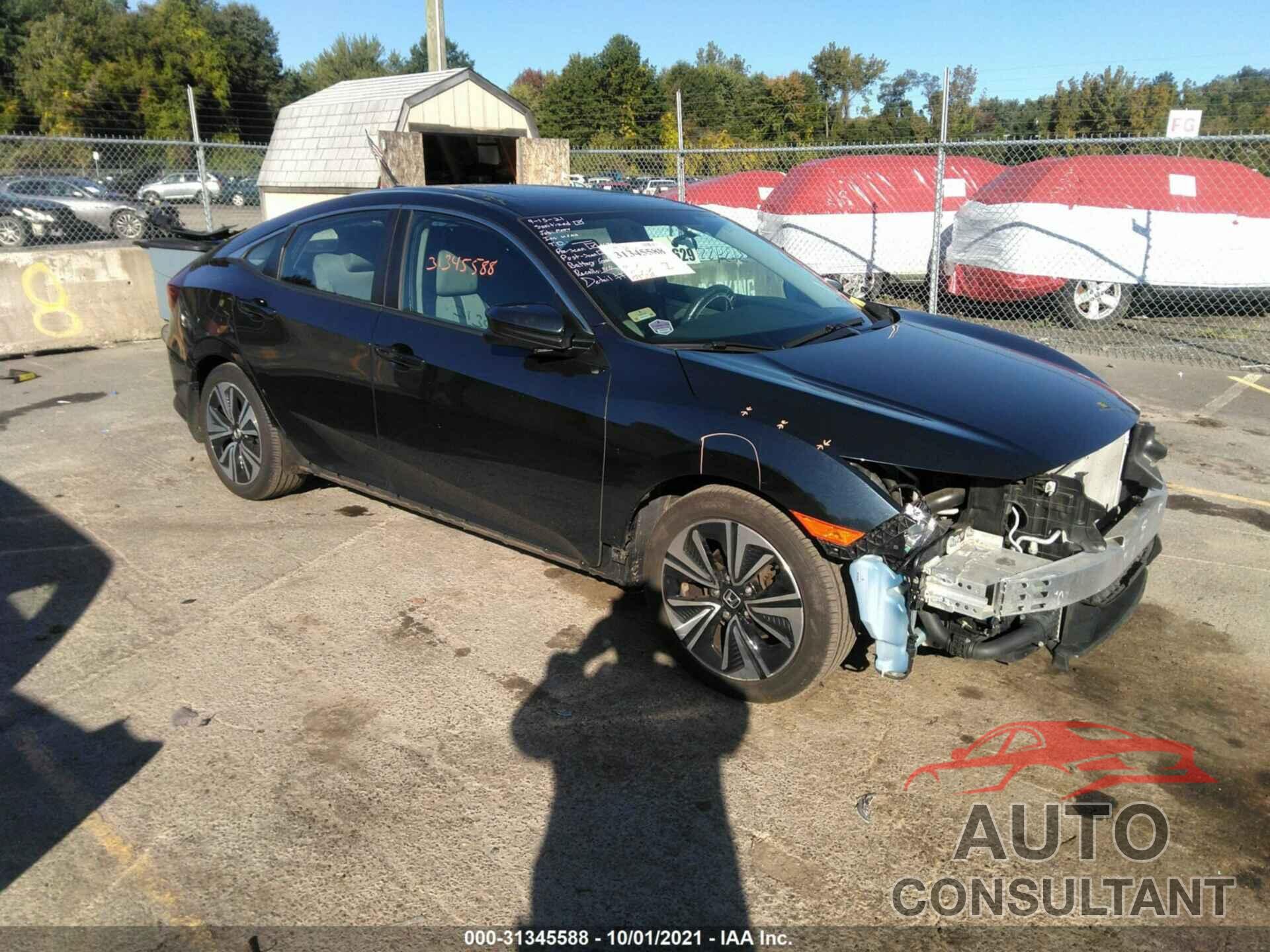 HONDA CIVIC SEDAN 2016 - 19XFC1F35GE200902